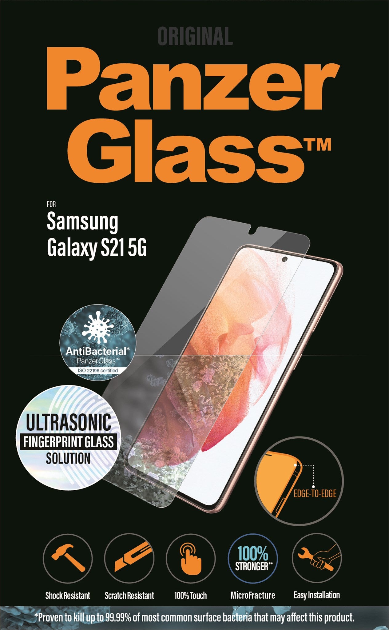 PanzerGlass® Displayschutz Samsung Galaxy S21 5G
