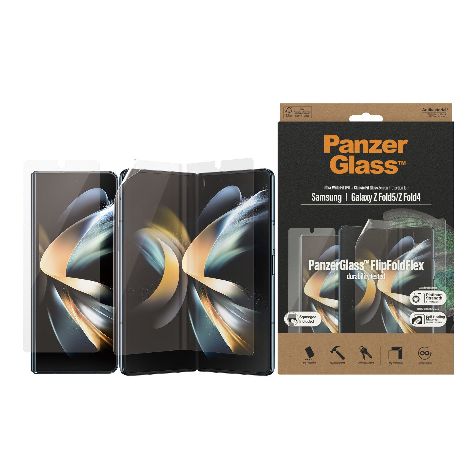 PanzerGlass® Dislayschutz Samsung Galaxy Z Fold 4 | Fold 5