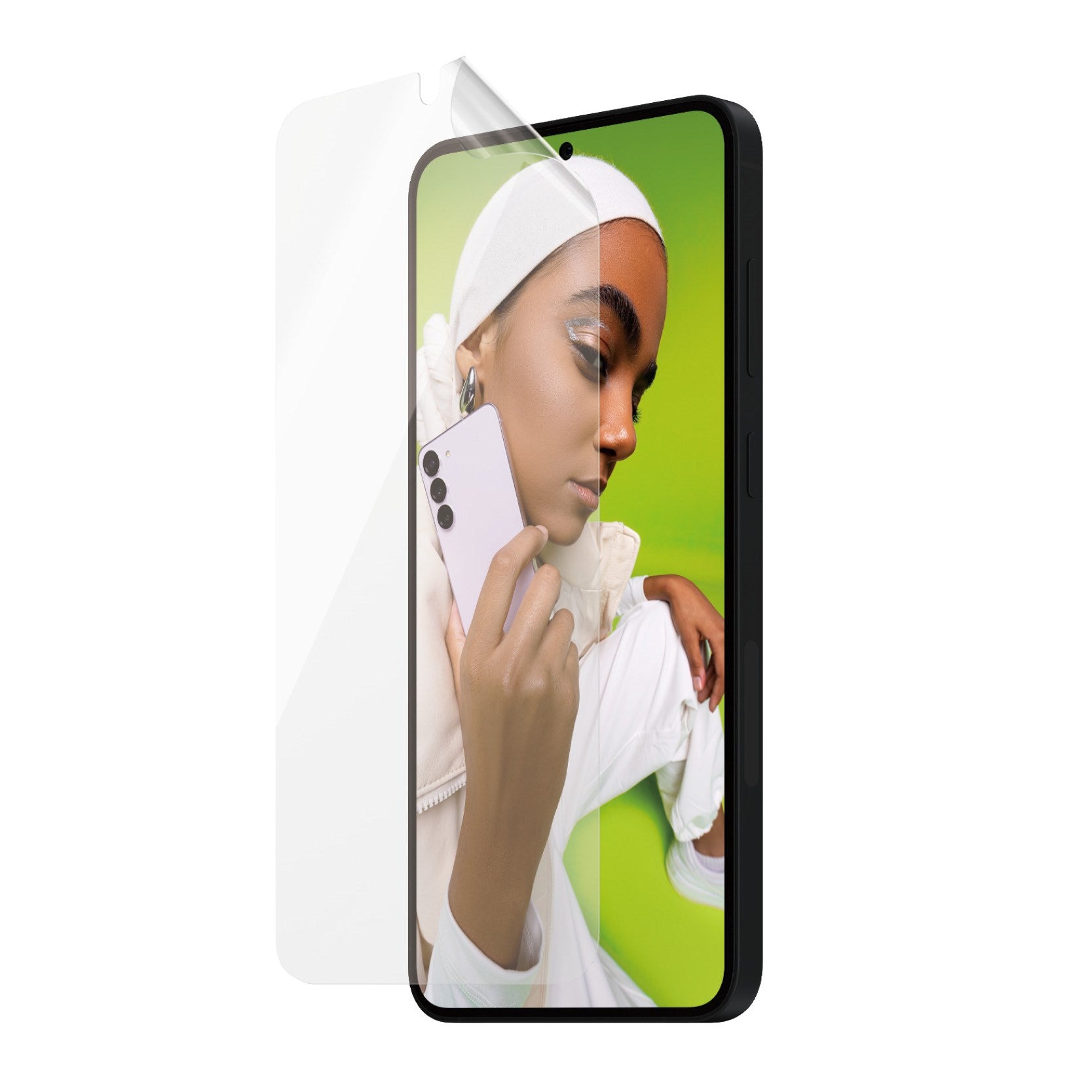 PanzerGlass® ECO MATRIX Displayschutz mit D3O® Samsung Galaxy S24+ | Ultra-Wide Fit m. AlignerKit