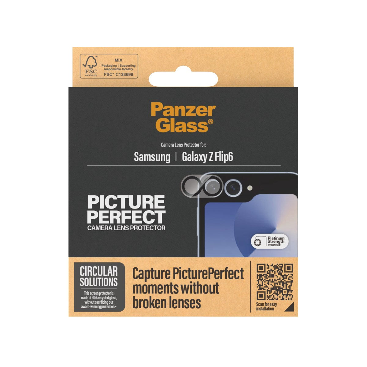 PanzerGlass® PicturePerfect Karmeraschutz Samsung Galaxy Z Flip6