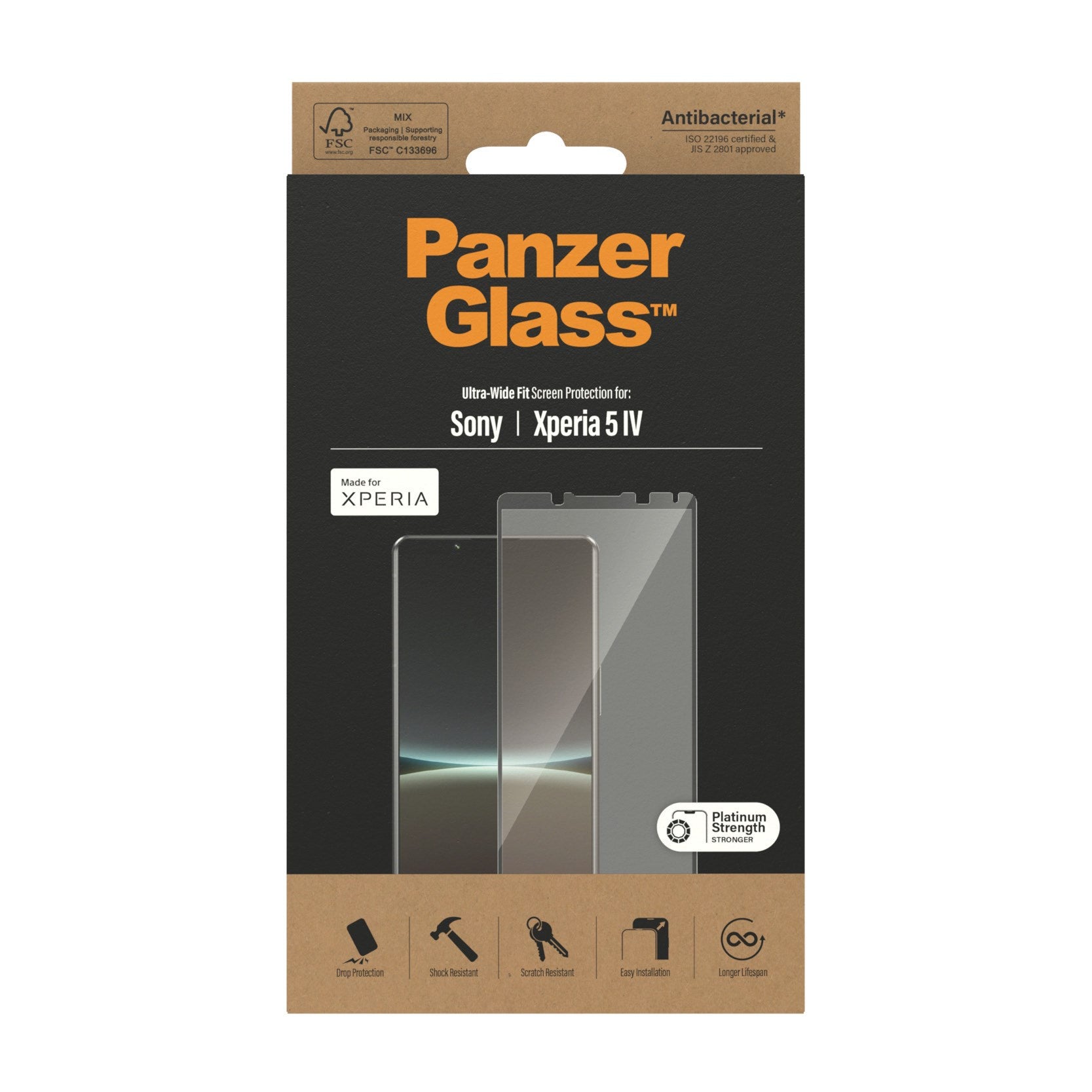 PanzerGlass® Displayschutz Sony Xperia 5 IV | Ultra-Wide Fit