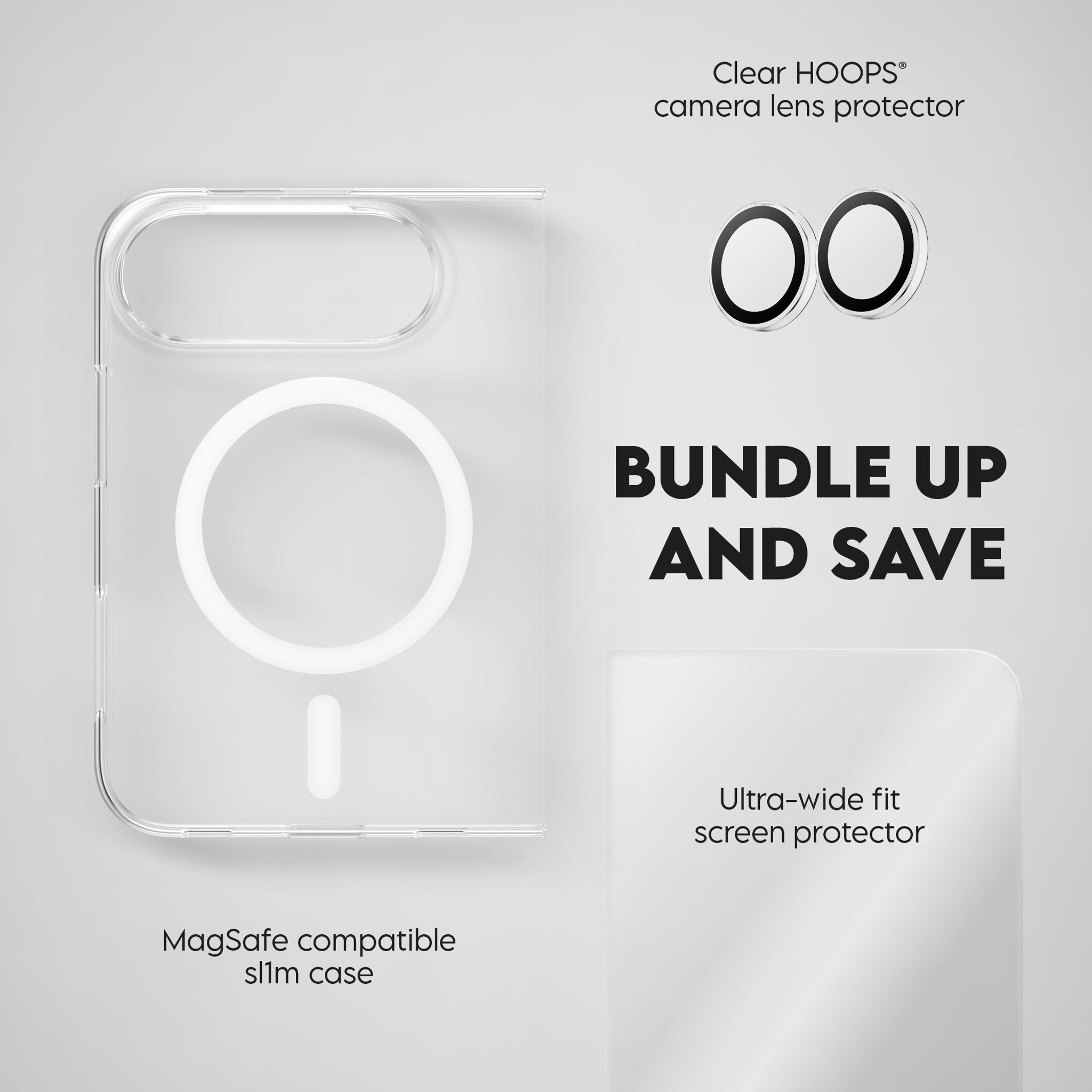 PanzerGlass® | CARE™ by PanzerGlass® 3-in-1 Flagship Set iPhone Duo