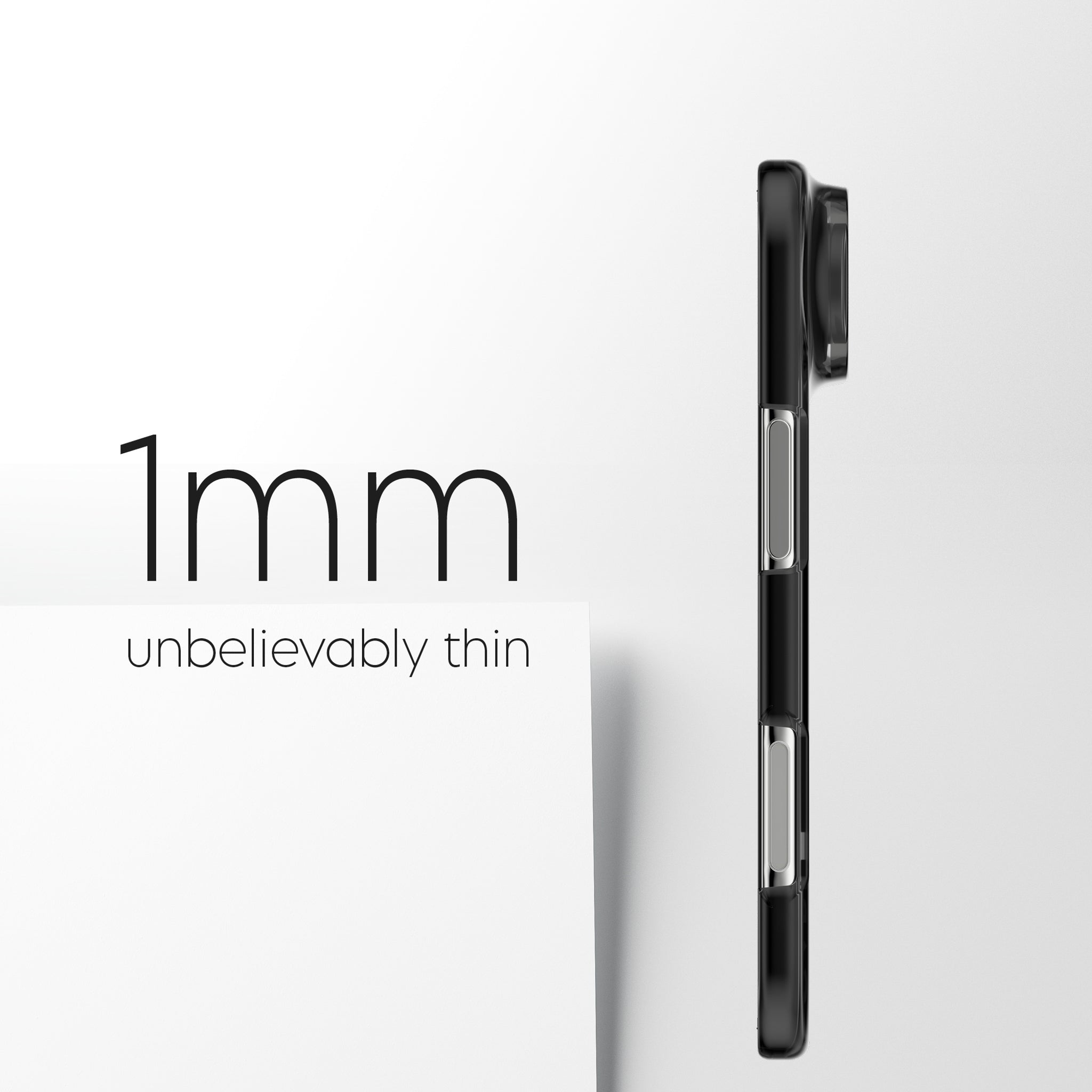 CARE™ by PanzerGlass® SL1M Case Smokey m. Schwarz MagSafe iPhone Duo