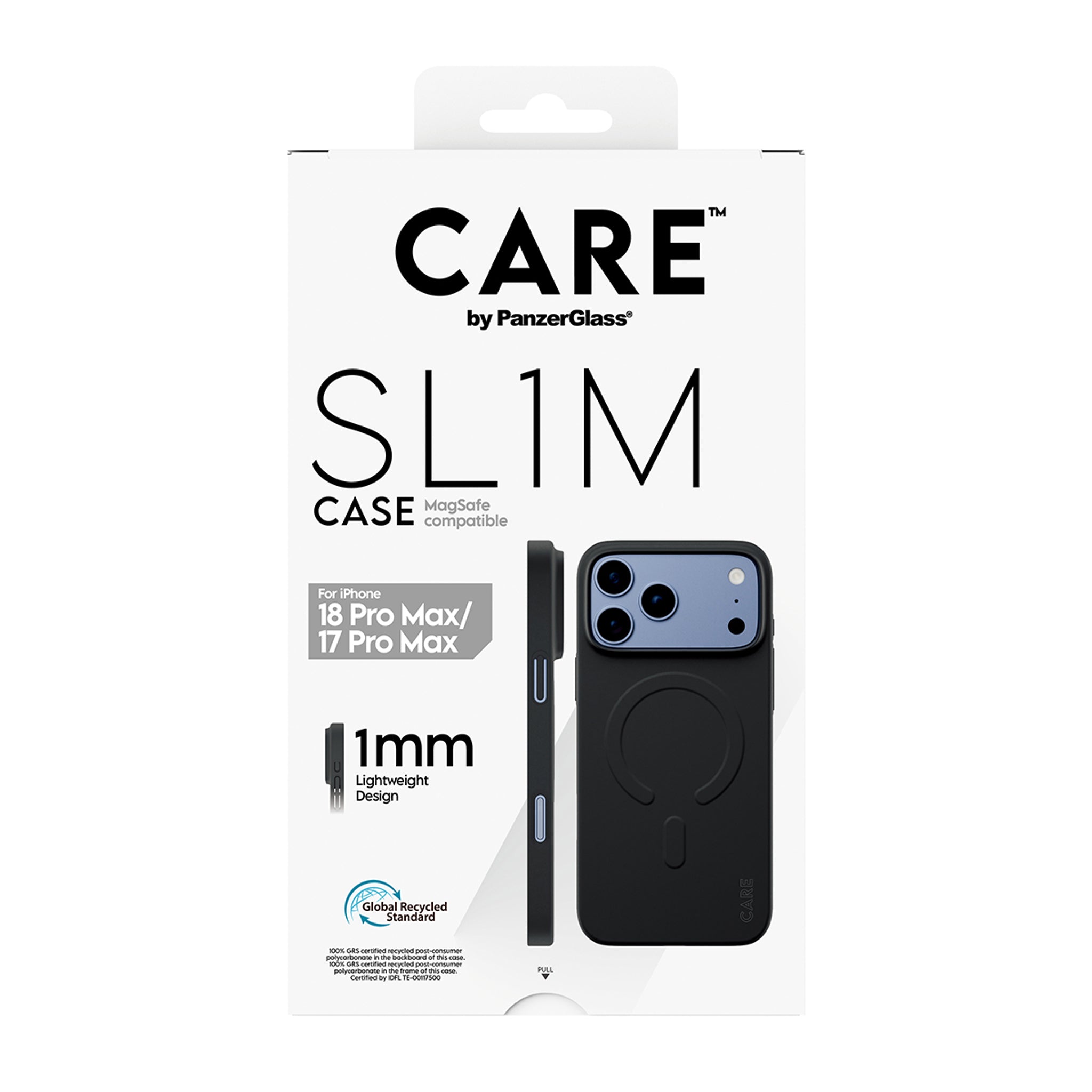 CARE™ by PanzerGlass® SL1M Case Schwarz m. MagSafe iPhone 18 Pro Max | 17 Pro Max
