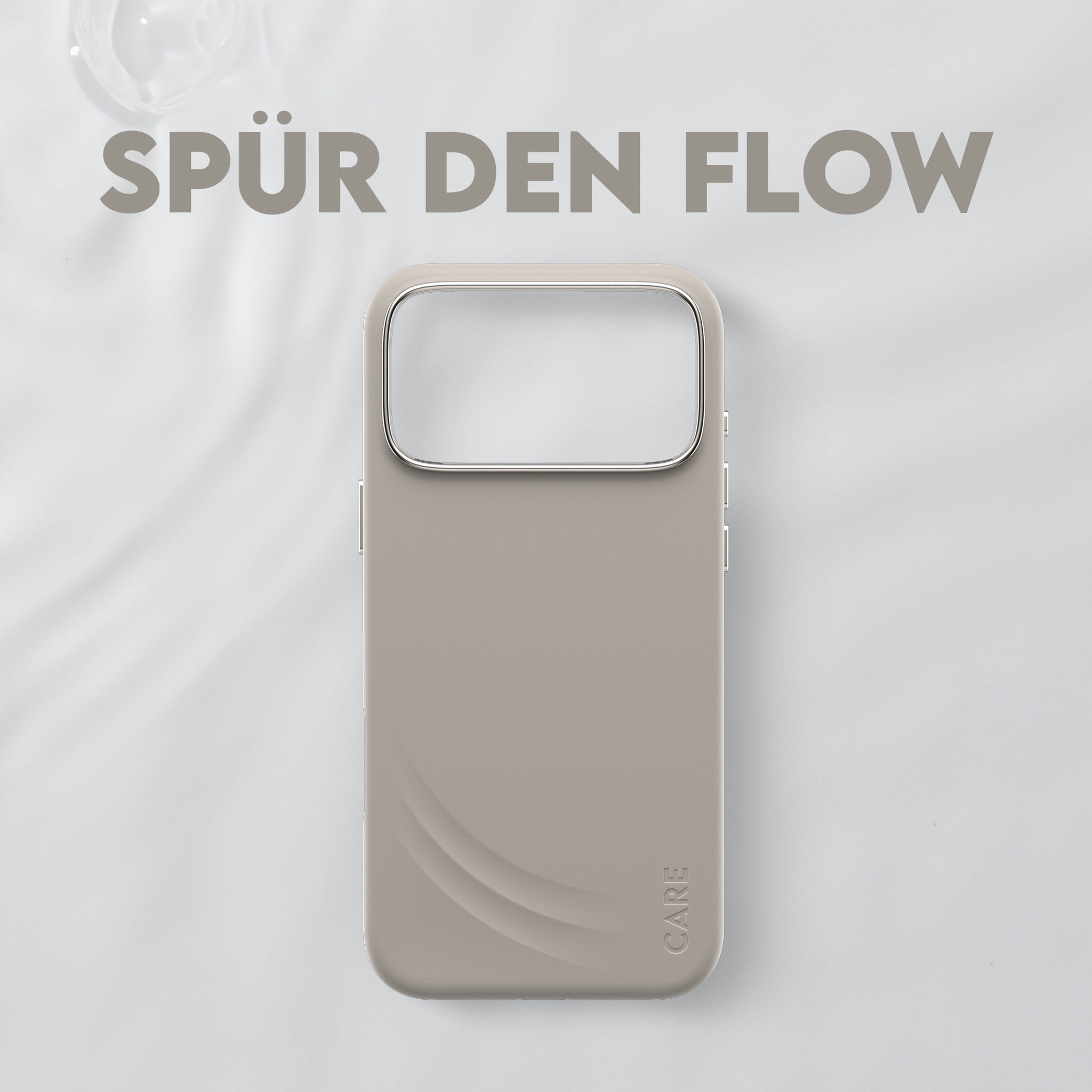 CARE™ by PanzerGlass® Flow Case Vanilla m. MagSafe iPhone 18 Pro Max | 17 Pro Max