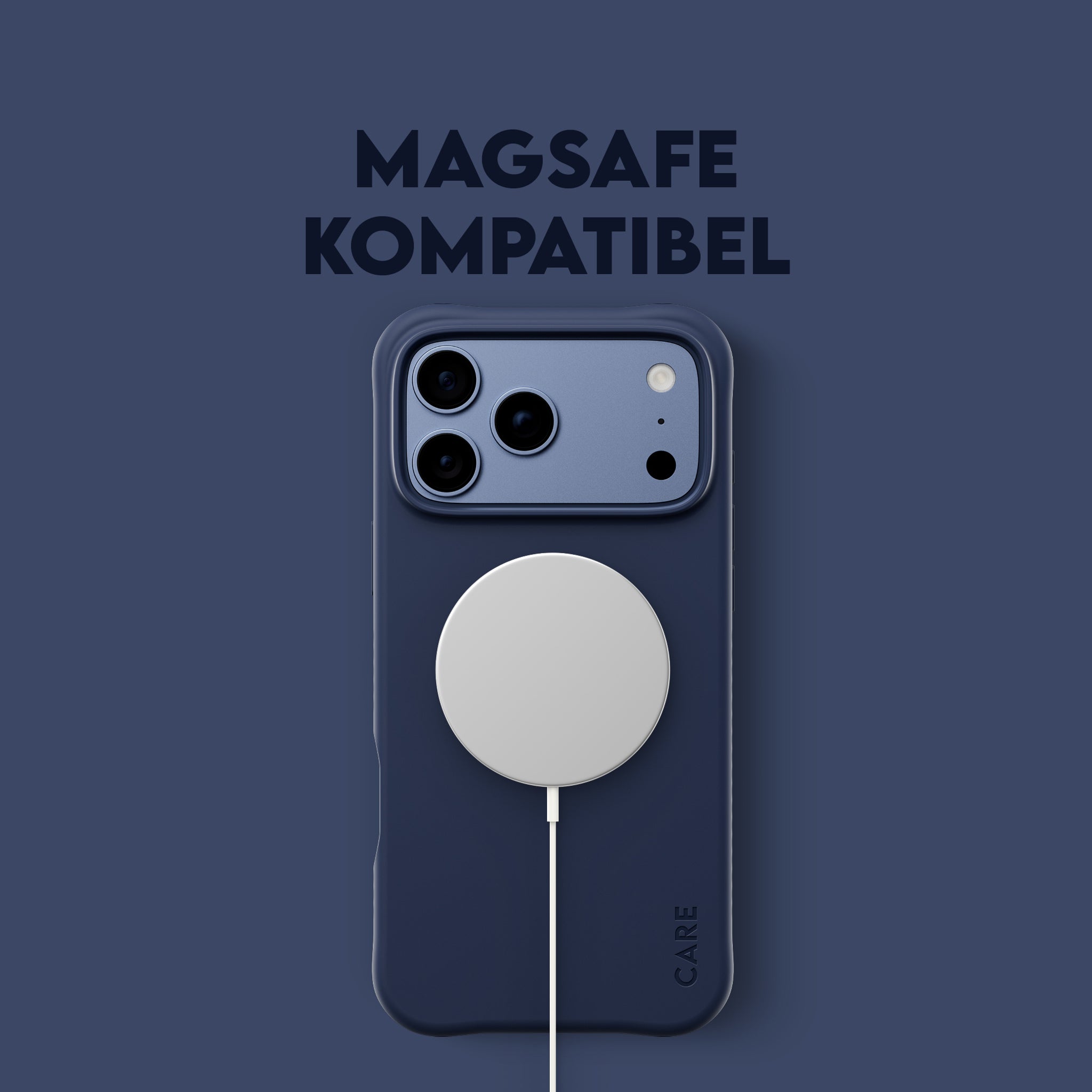 CARE™ by PanzerGlass® Samba Case Italian Blue m. MagSafe iPhone 18 Pro Max | 17 Pro Max