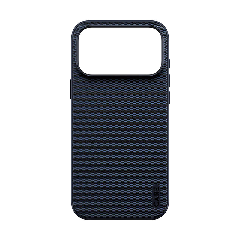 CARE™ by PanzerGlass® Fusion Fabric Case Blau m. MagSafe iPhone 18 Pro Max | 17 Pro Max