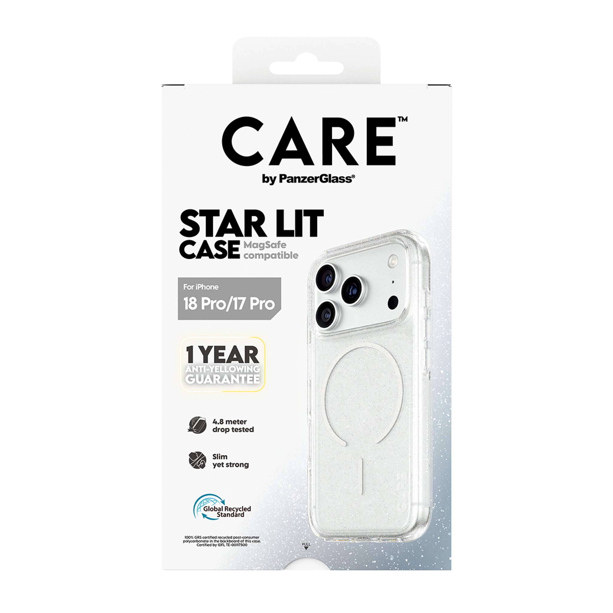 CARE™ by PanzerGlass® Star Lit Case m. MagSafe iPhone 18 Pro | 17 Pro