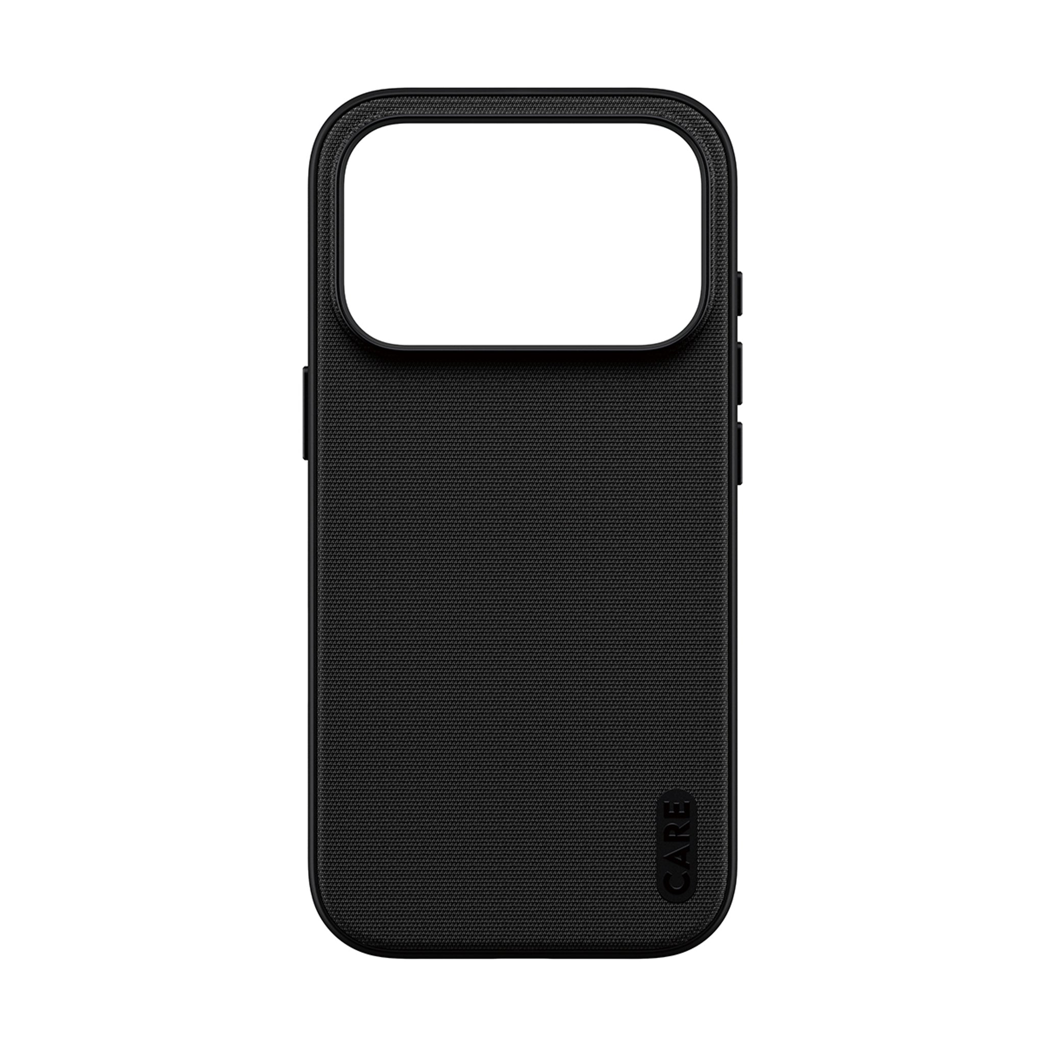 CARE™ by PanzerGlass® Fusion Fabric Case Schwarz m. MagSafe iPhone 18 Pro | 17 Pro