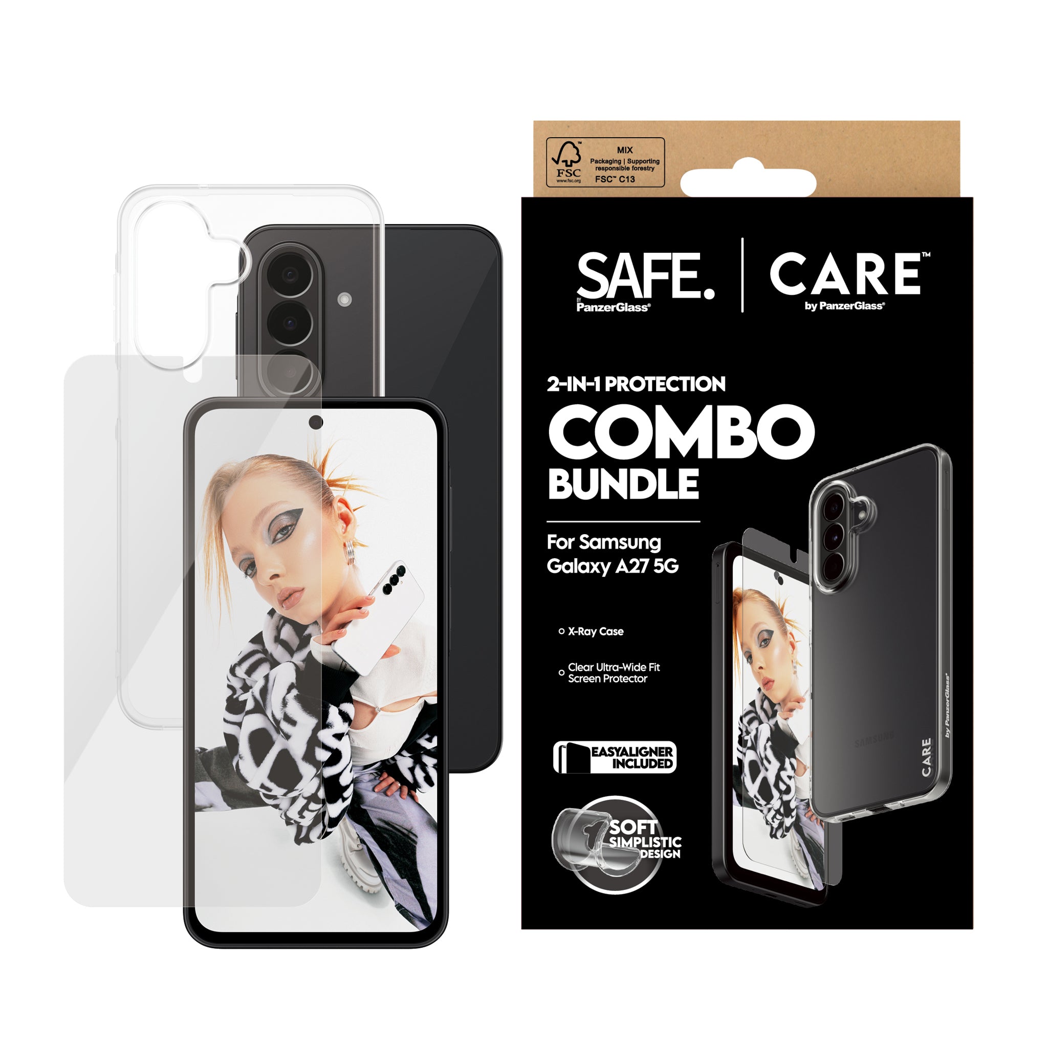 CARE™ by PanzerGlass® 2-in-1 Bundle Samsung Galaxy A27 5G