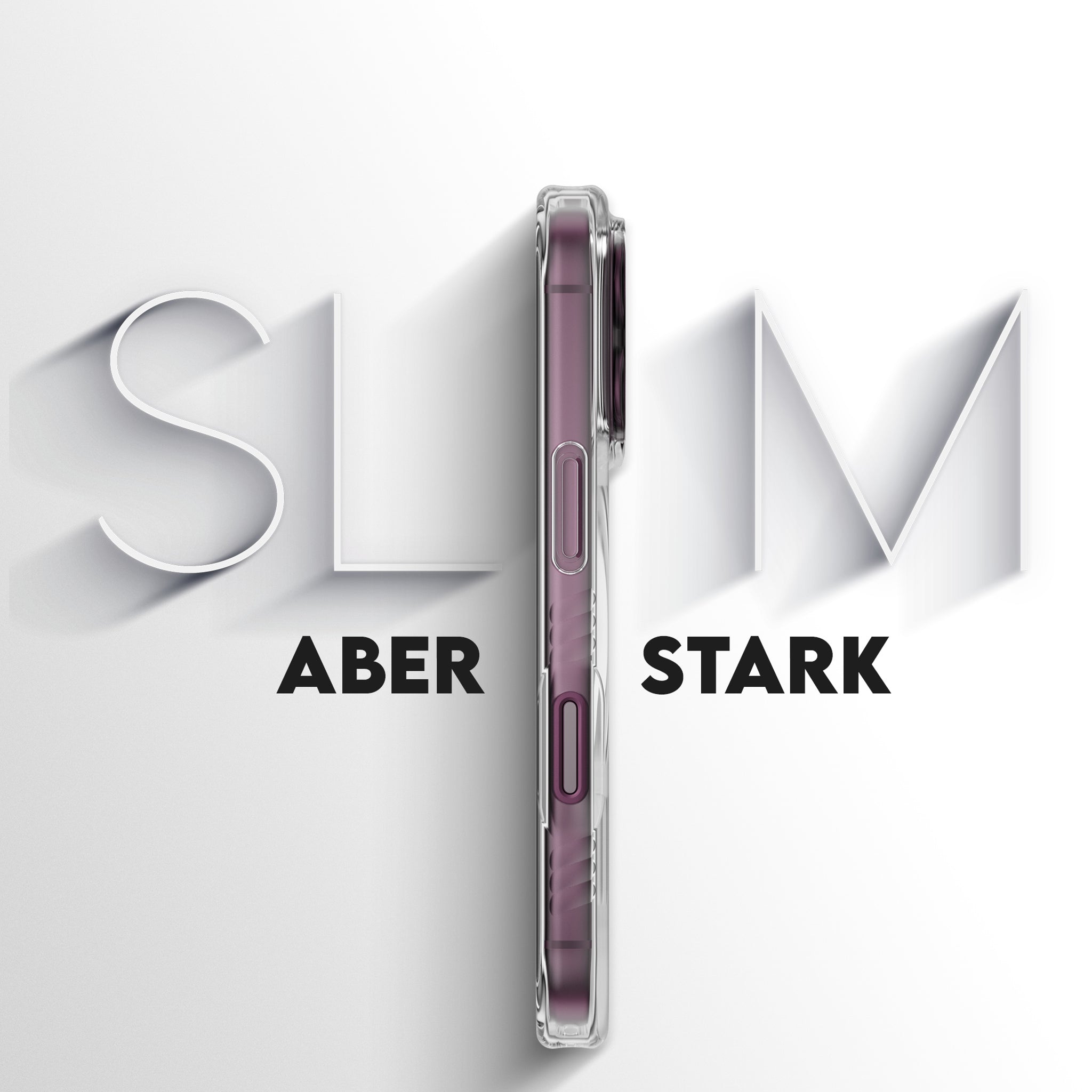 CARE™ by PanzerGlass® Samba Case Transparent m. Weiss MagSafe iPhone 18 Pro Max | 17 Pro Max