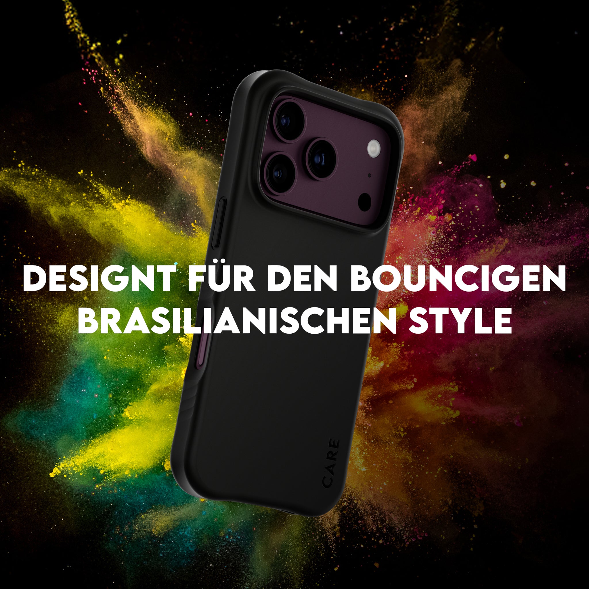 CARE™ by PanzerGlass® Samba Case Schwarz m. MagSafe iPhone 18 Pro | 17 Pro