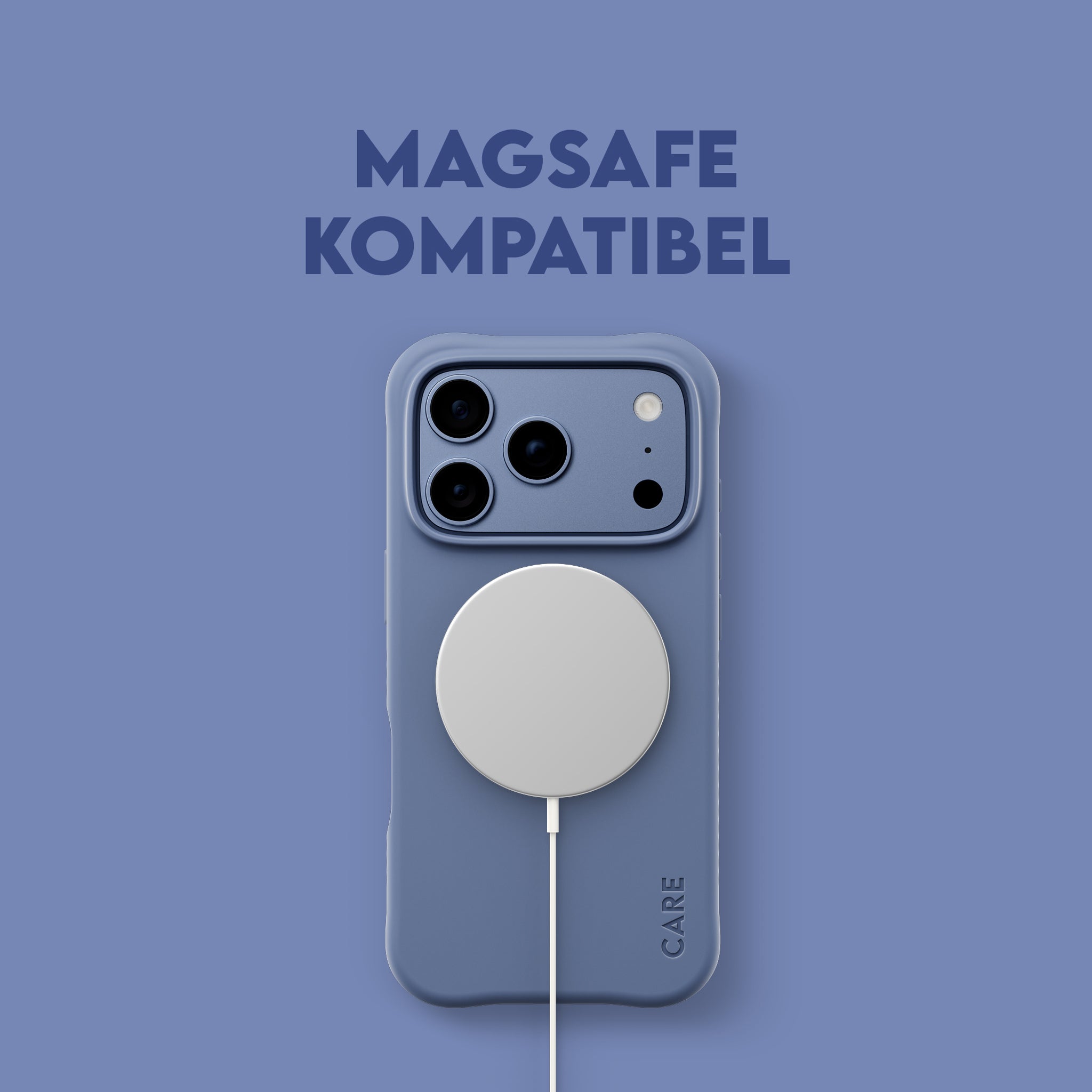 CARE™ by PanzerGlass® Samba Case Shades of Blue m. MagSafe iPhone 18 Pro | 17 Pro