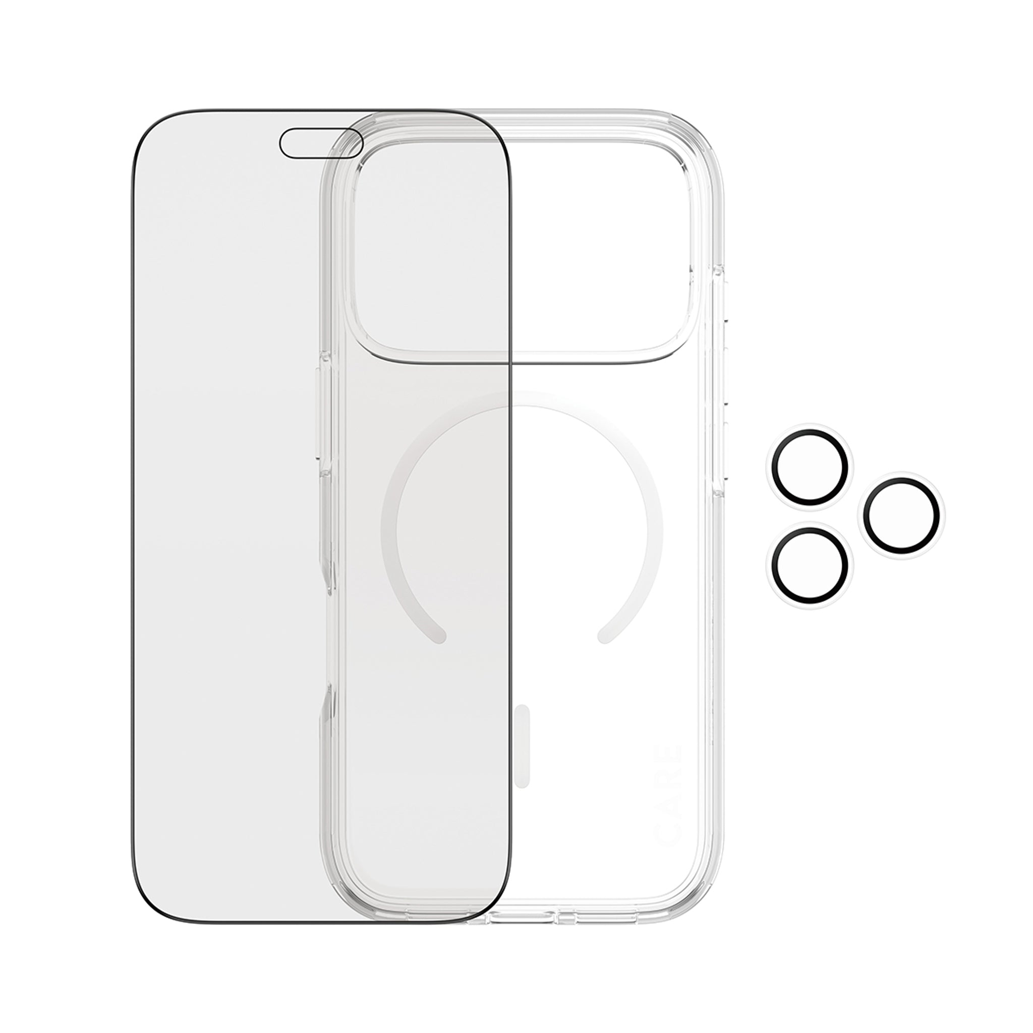 PanzerGlass® | CARE™ by PanzerGlass® Privacy Flagship 3-in-1 Set iPhone 18 Pro