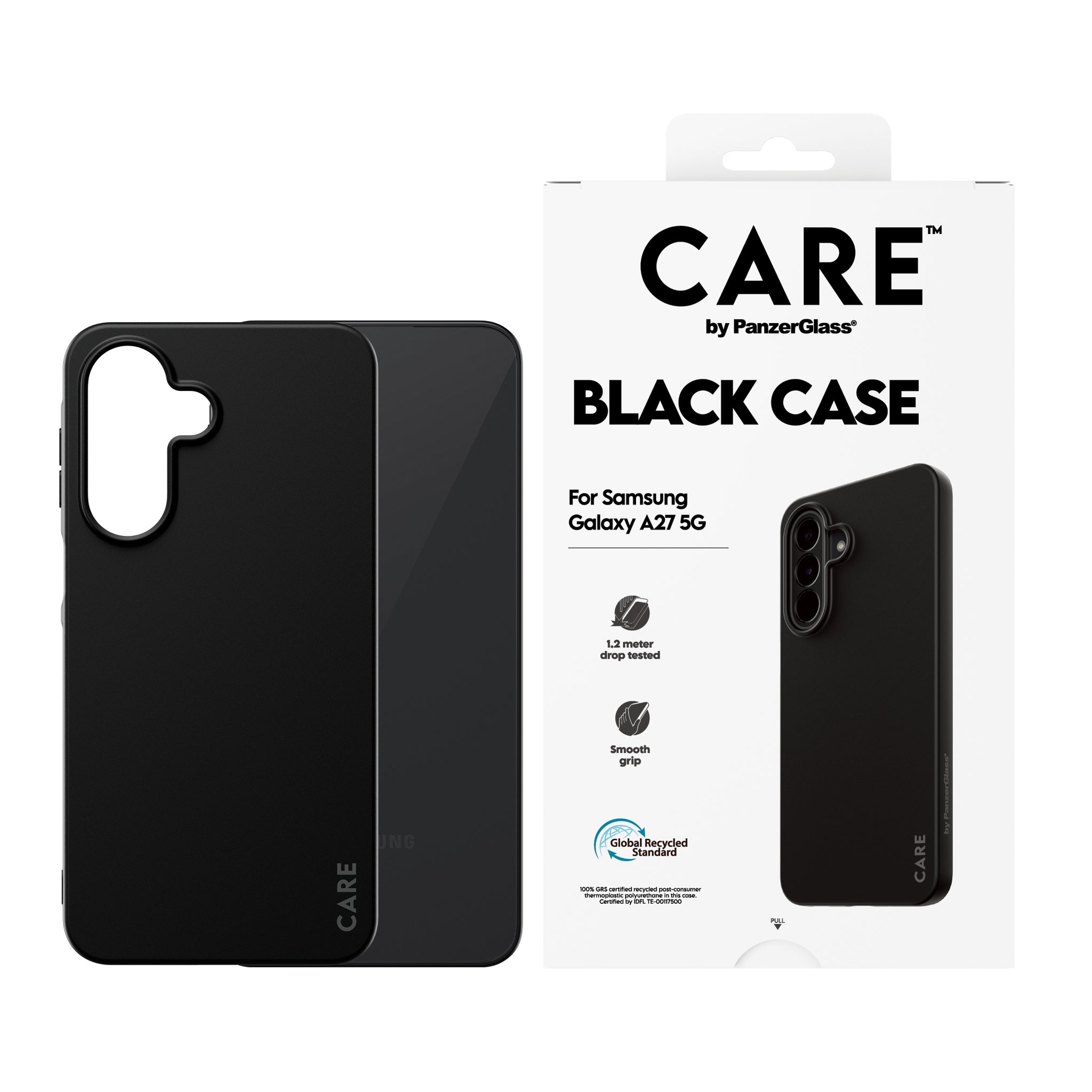 CARE™ by PanzerGlass® TPU Case Black Samsung Galaxy A27 5G