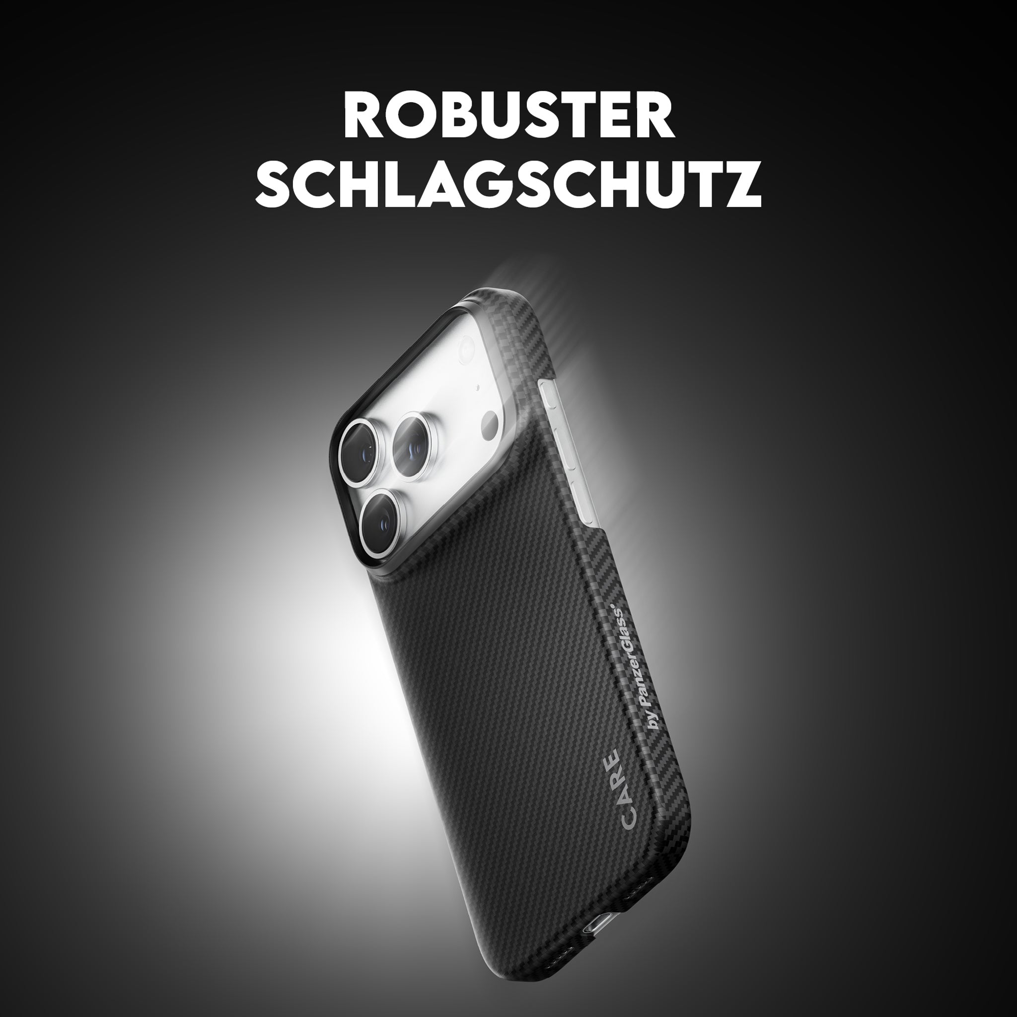 CARE™ by PanzerGlass® Discovery Case Schwarz & Grau m. MagSafe iPhone 18 Pro Max | 17 Pro Max