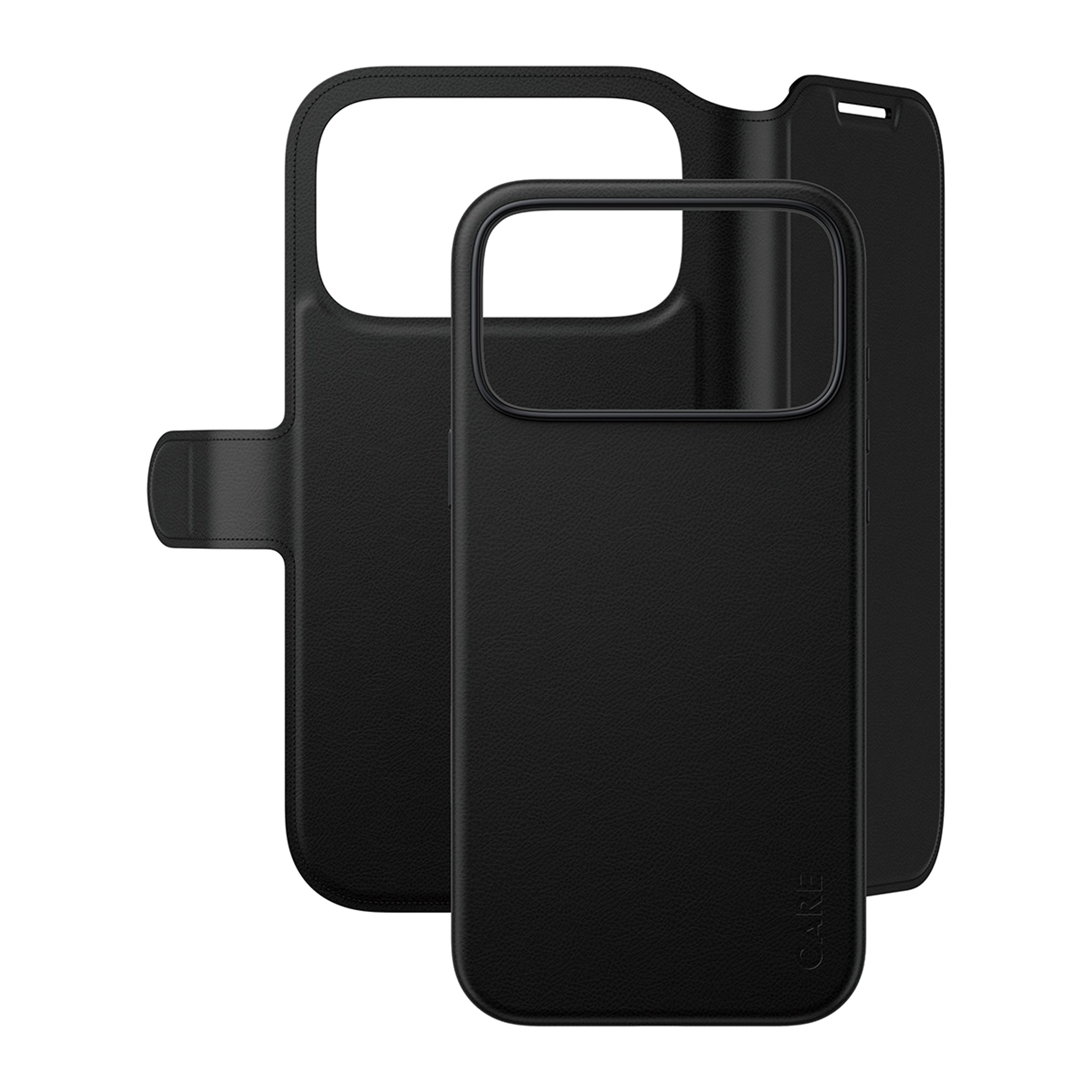 CARE™ by PanzerGlass® Tango 2-in-1 Wallet Case Schwarz m. MagSafe iPhone 18 Pro Max | 17 Pro Max