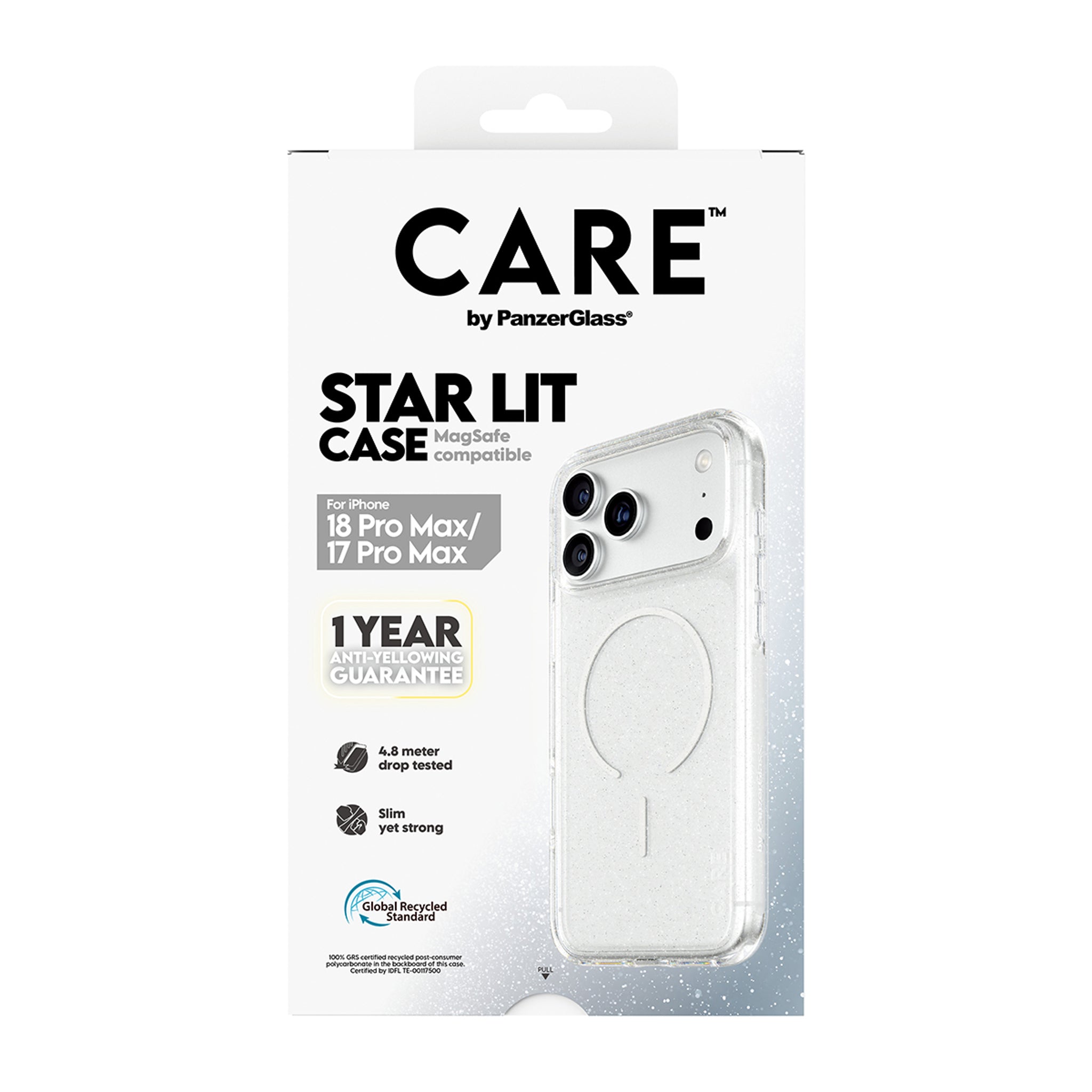 CARE™ by PanzerGlass® Star Lit Case m. MagSafe iPhone 18 Pro Max | 17 Pro Max