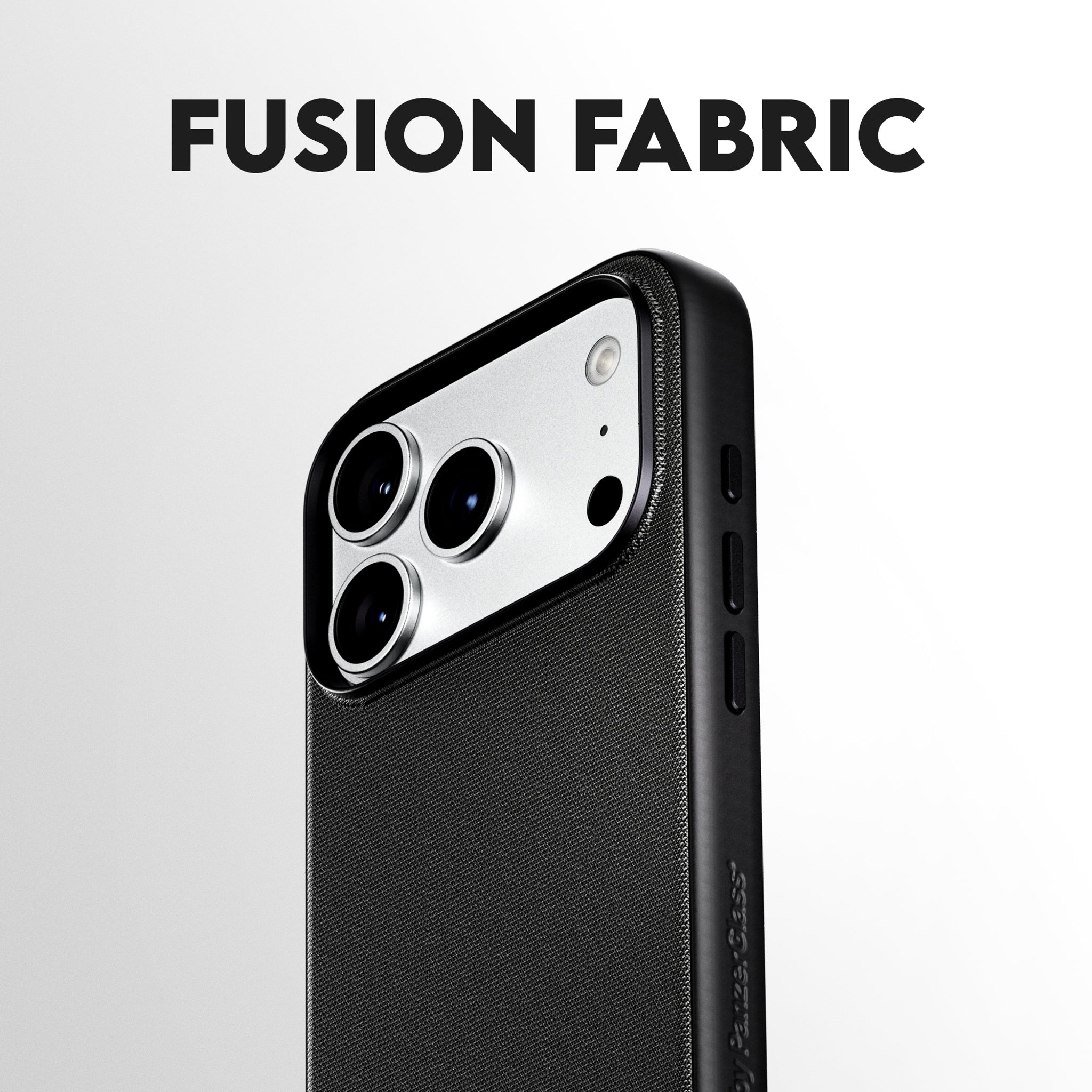 CARE™ by PanzerGlass® Fusion Fabric Case Schwarz m. MagSafe iPhone 18 Pro Max | 17 Pro Max