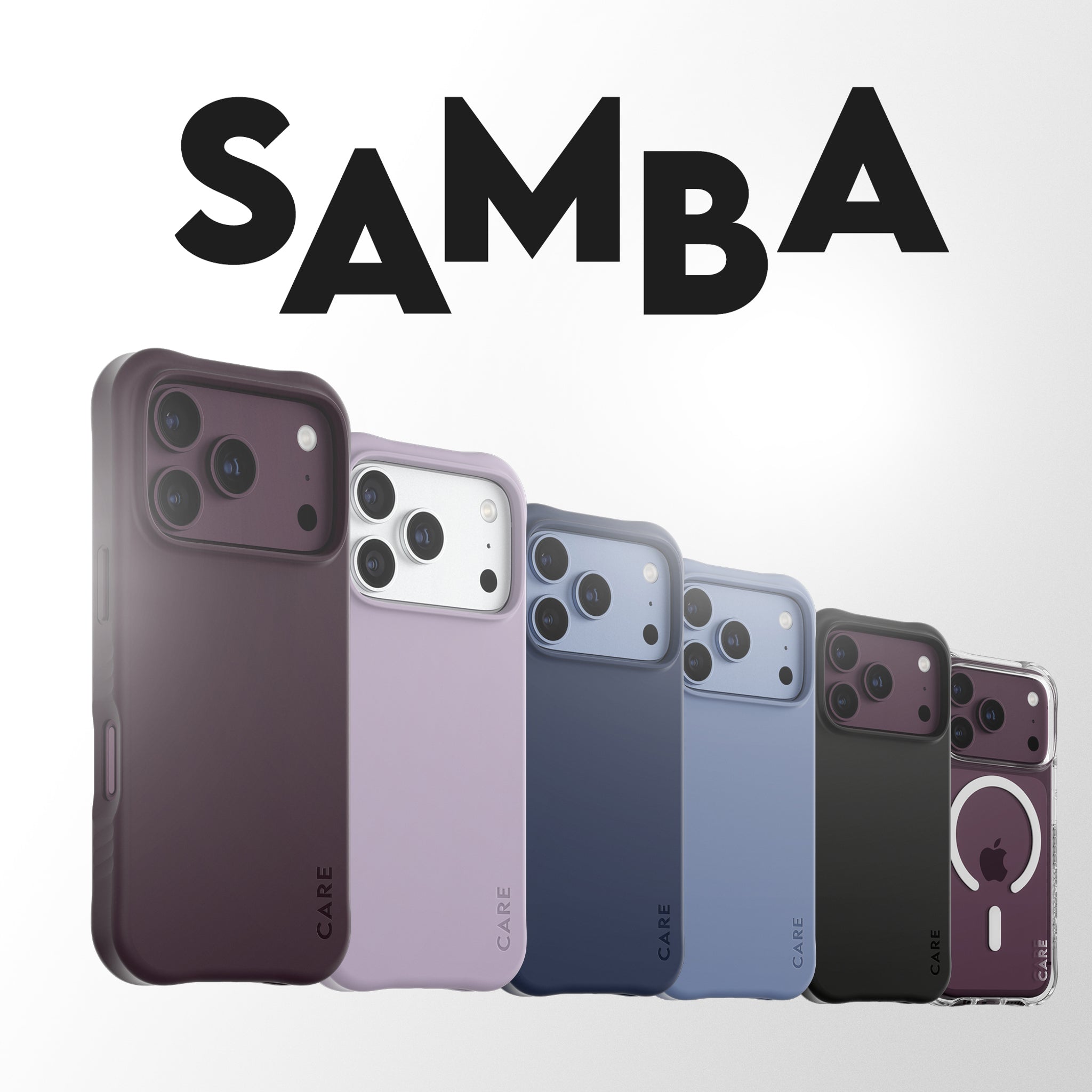 CARE™ by PanzerGlass® Samba Case Dark Cherry m. MagSafe iPhone 18 Pro | 17 Pro