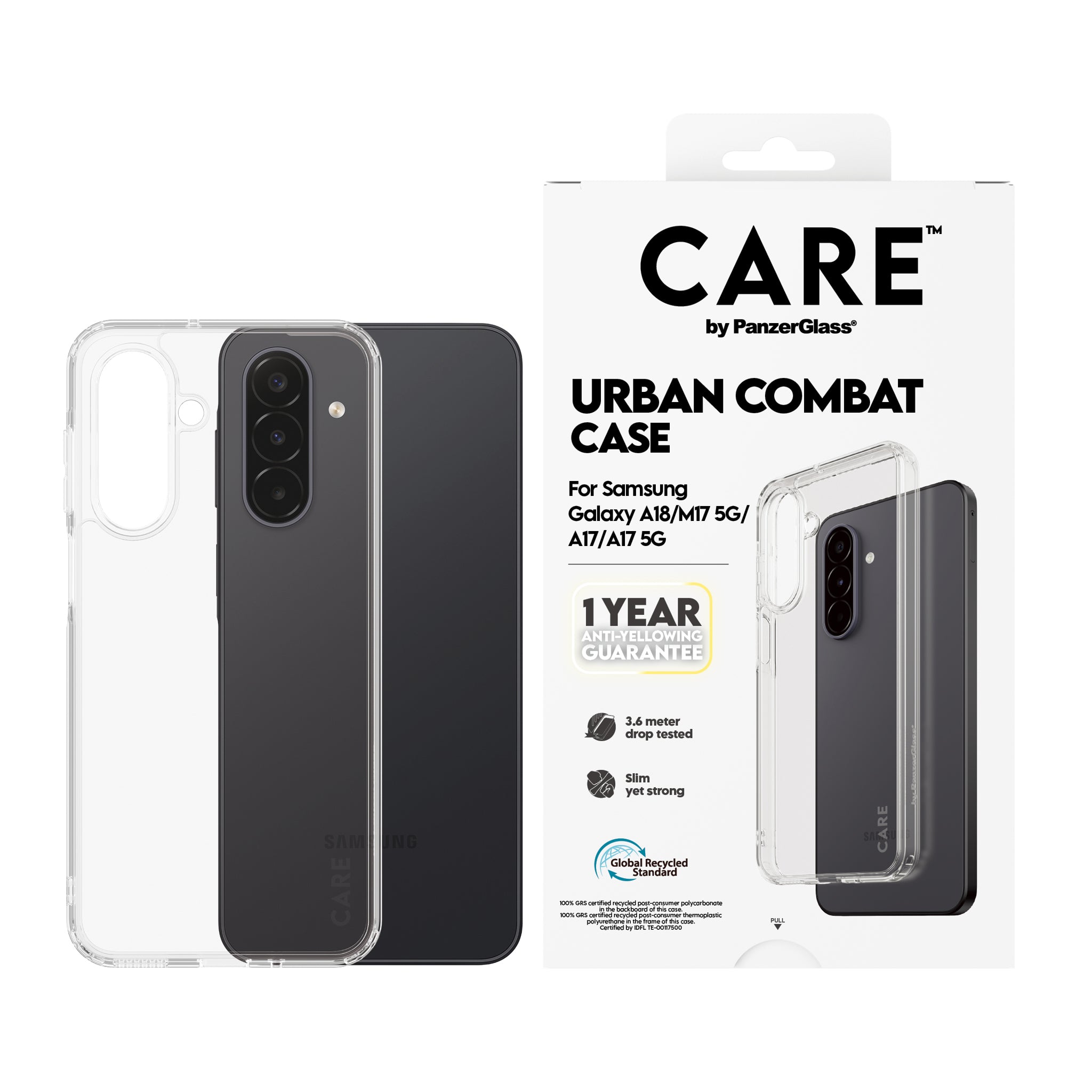 CARE™ by PanzerGlass® Urban Combat Case Samsung Galaxy A18 | M17 5G | A17 | A17 5G 