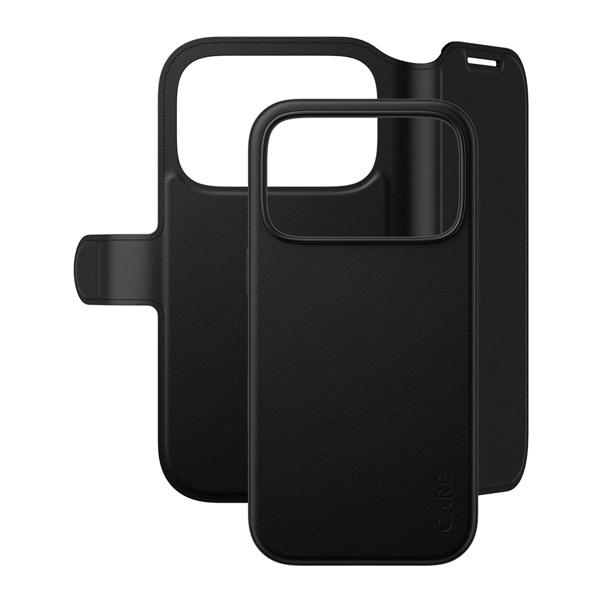 CARE™ by PanzerGlass® Tango 2-in-1 Wallet Case Schwarz m. MagSafe iPhone 18 Pro | 17 Pro