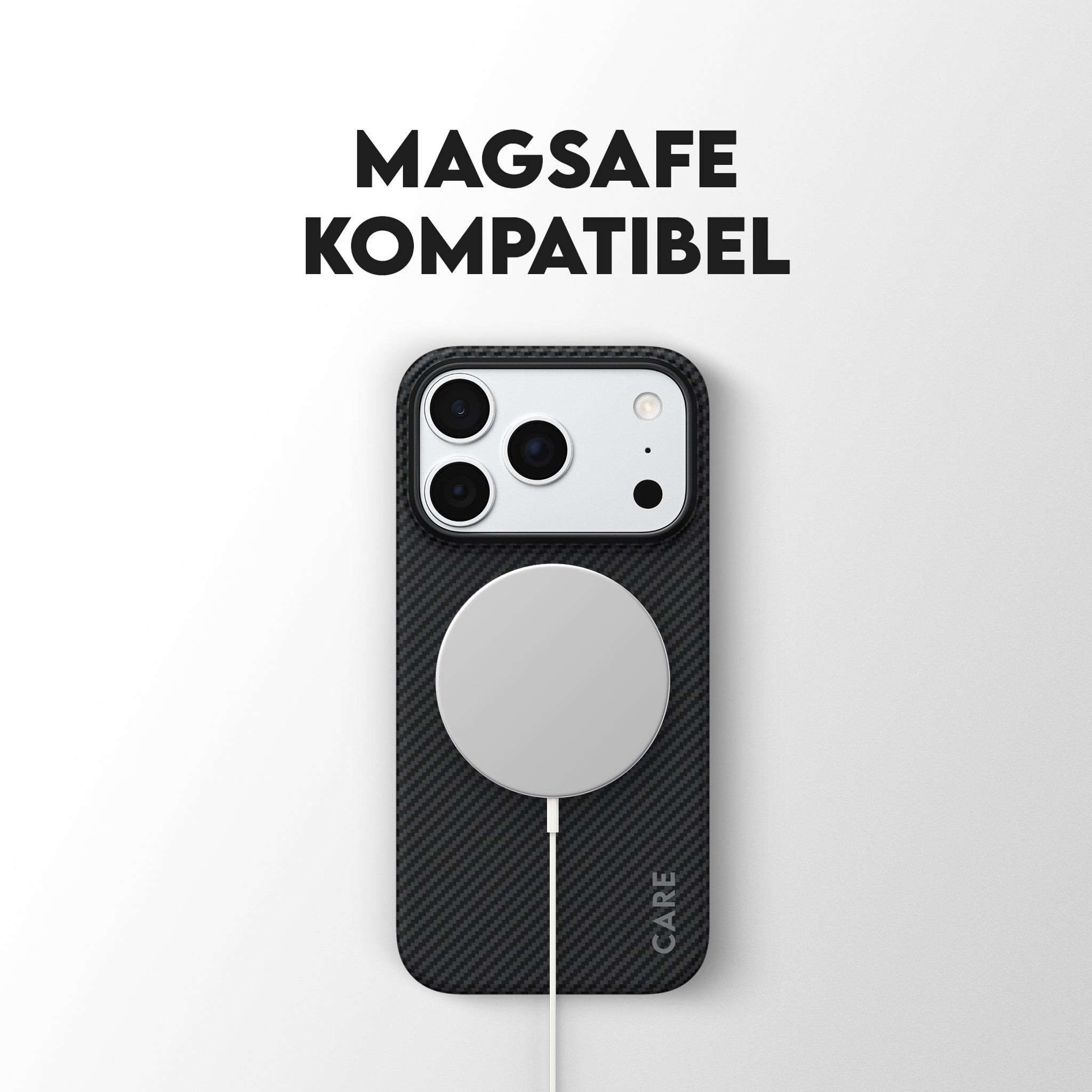 CARE™ by PanzerGlass® Discovery Case Schwarz & Grau m. MagSafe iPhone 18 Pro | 17 Pro