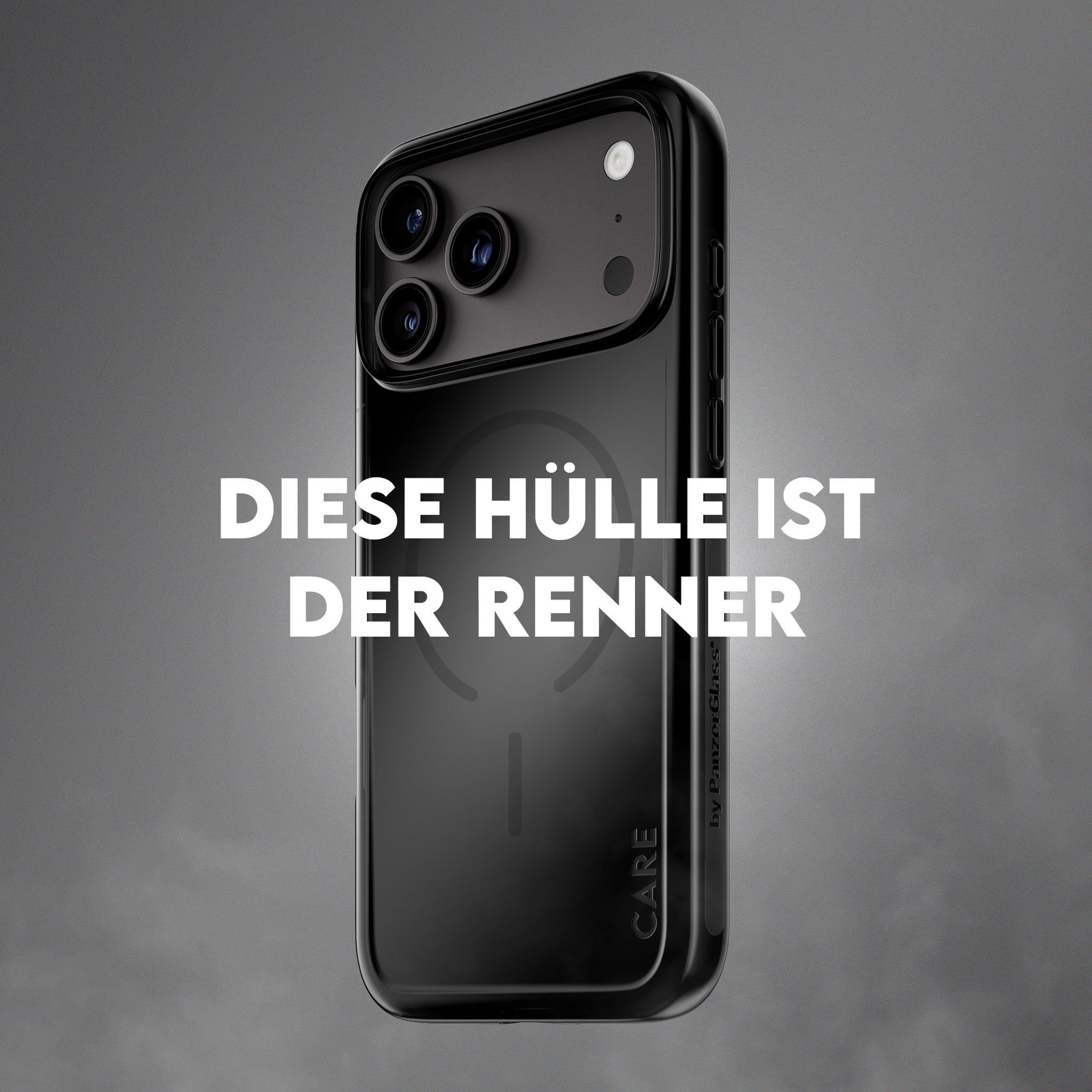 CARE™ by PanzerGlass® Smokey Case m. Schwarz MagSafe iPhone 18 Pro Max | 17 Pro Max