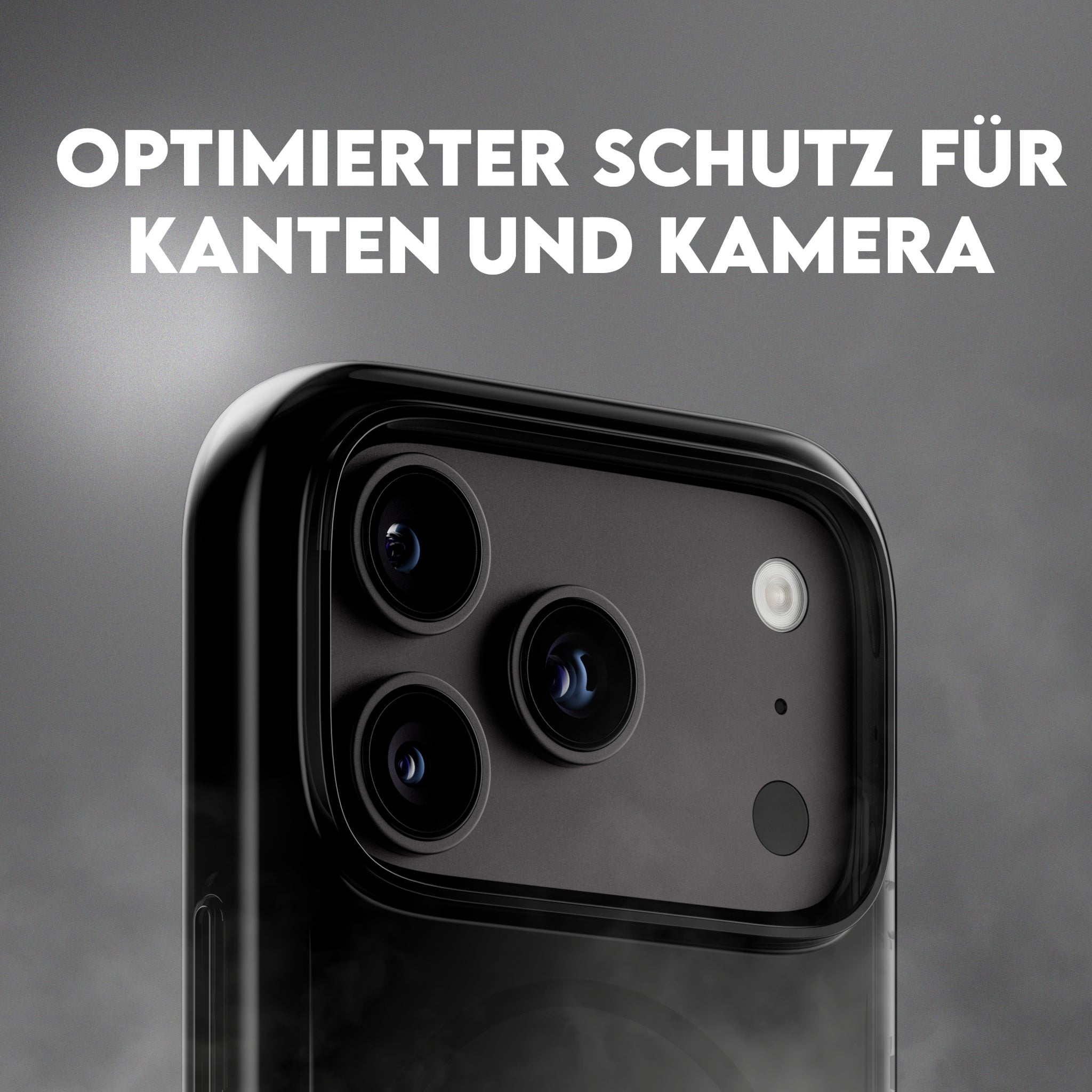 CARE™ by PanzerGlass® Smokey Case m. Schwarz MagSafe iPhone 18 Pro Max | 17 Pro Max