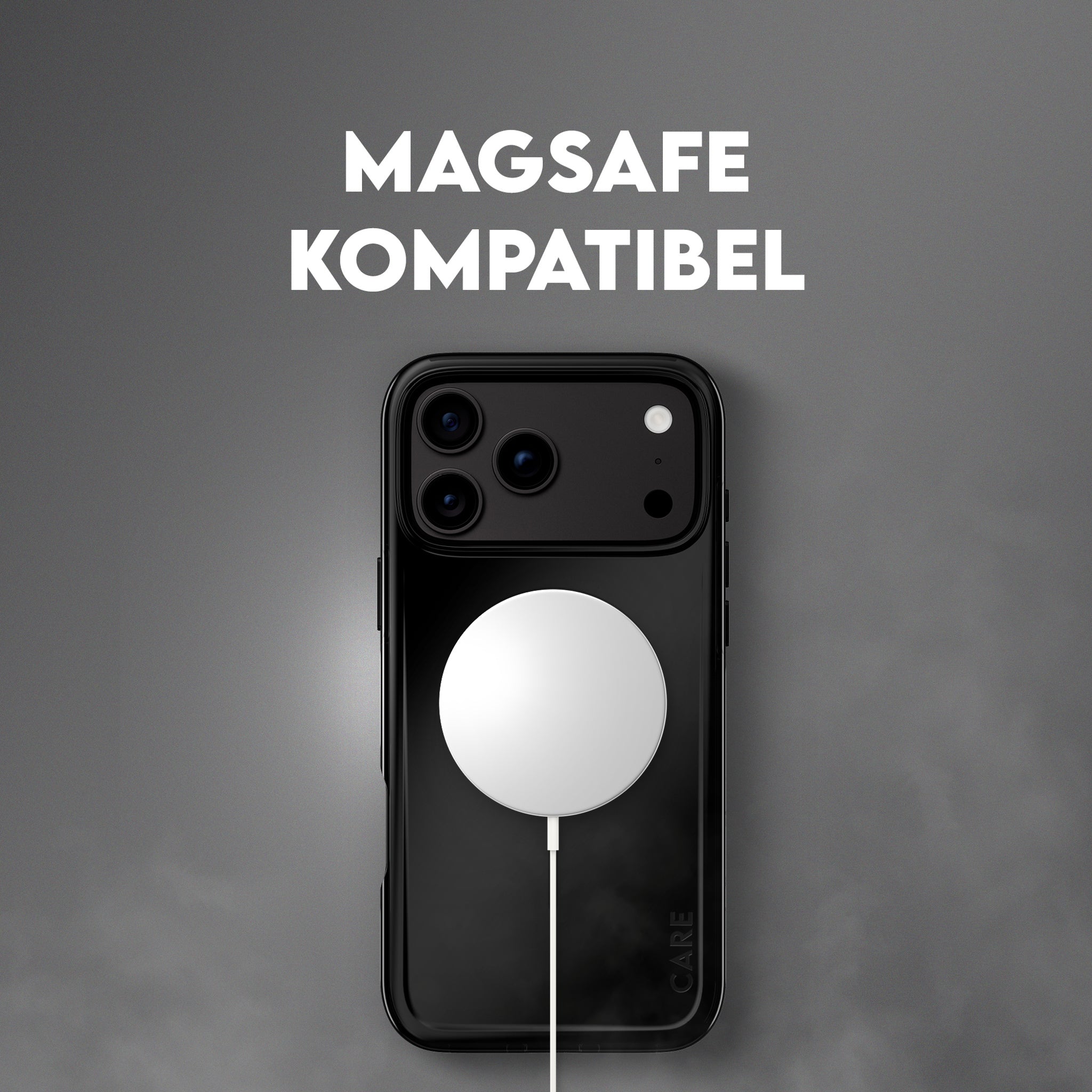 CARE™ by PanzerGlass® Smokey Case m. Schwarz MagSafe iPhone 18 Pro Max | 17 Pro Max