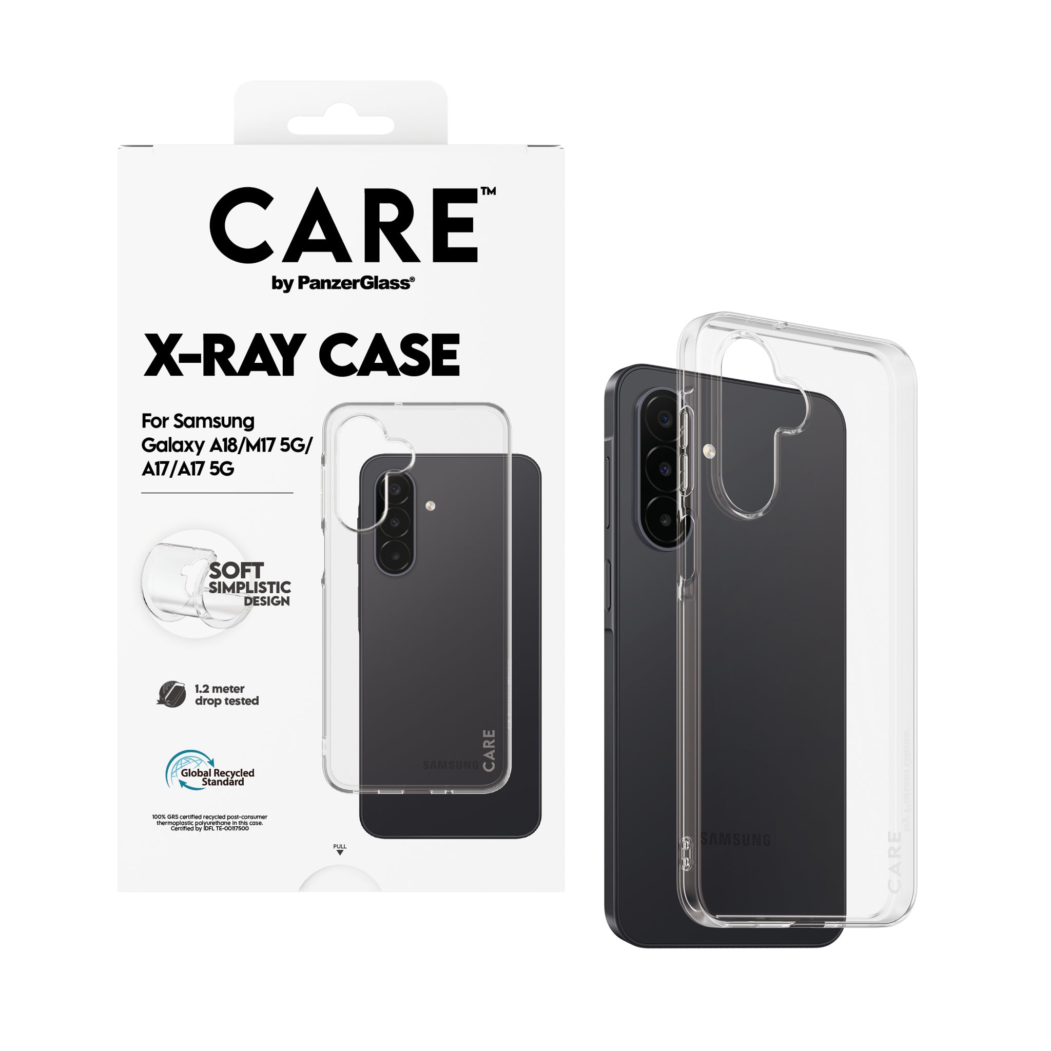 CARE™ by PanzerGlass® X-Ray Case Samsung Galaxy M17 5G | A17 4G | A17 5G