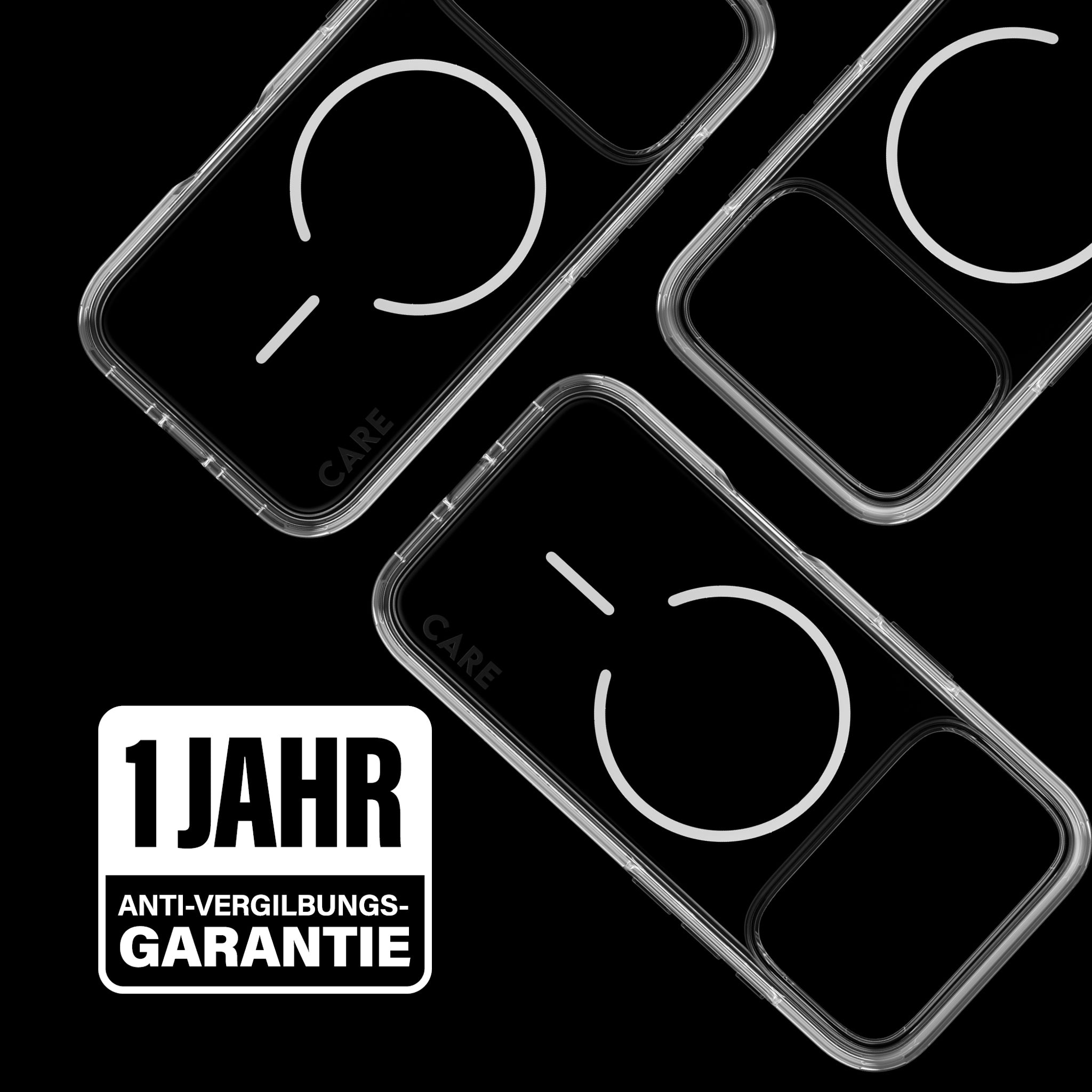 CARE™ by PanzerGlass® Urban Explorer Case Transparent m. Weiss Magsafe iPhone 18 Pro | 17 Pro