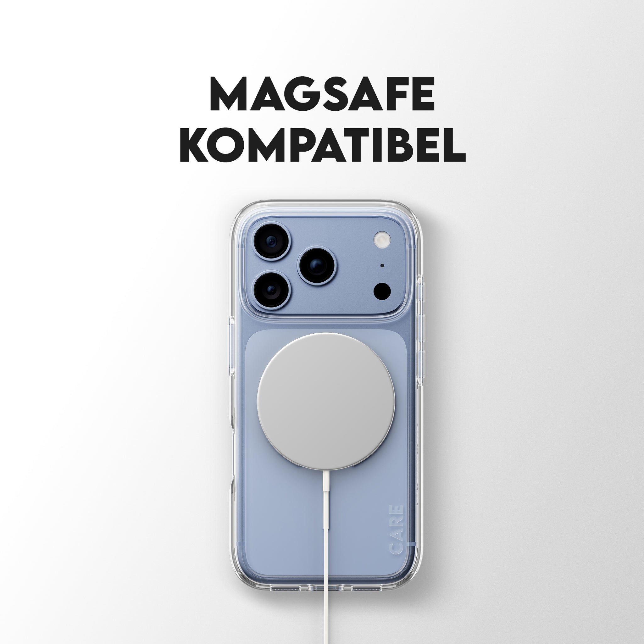 CARE™ by PanzerGlass® Urban Explorer Case Transparent m. Weiss Magsafe iPhone 18 Pro | 17 Pro