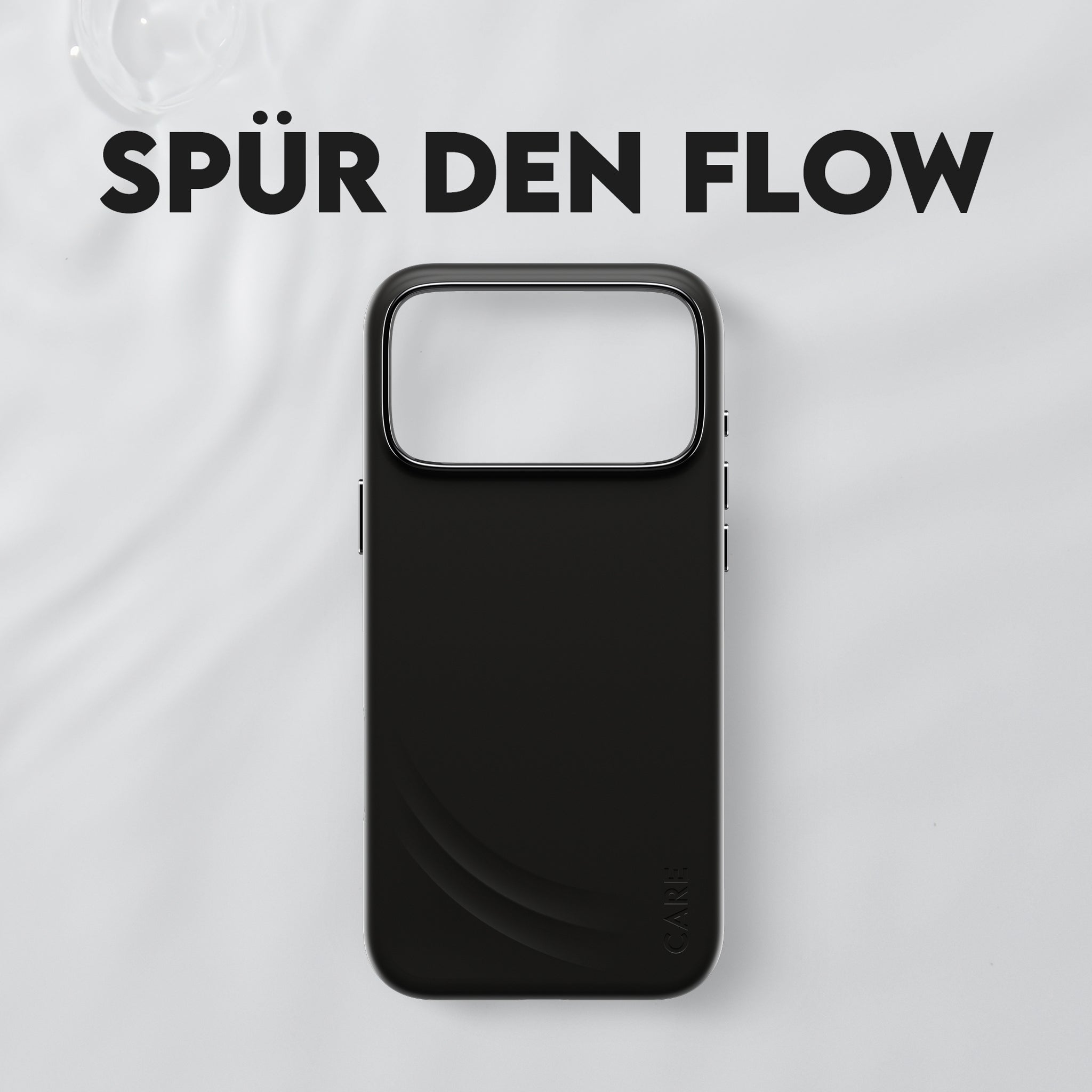 CARE™ by PanzerGlass® Flow Case Schwarz m. MagSafe iPhone 18 Pro Max | 17 Pro Max