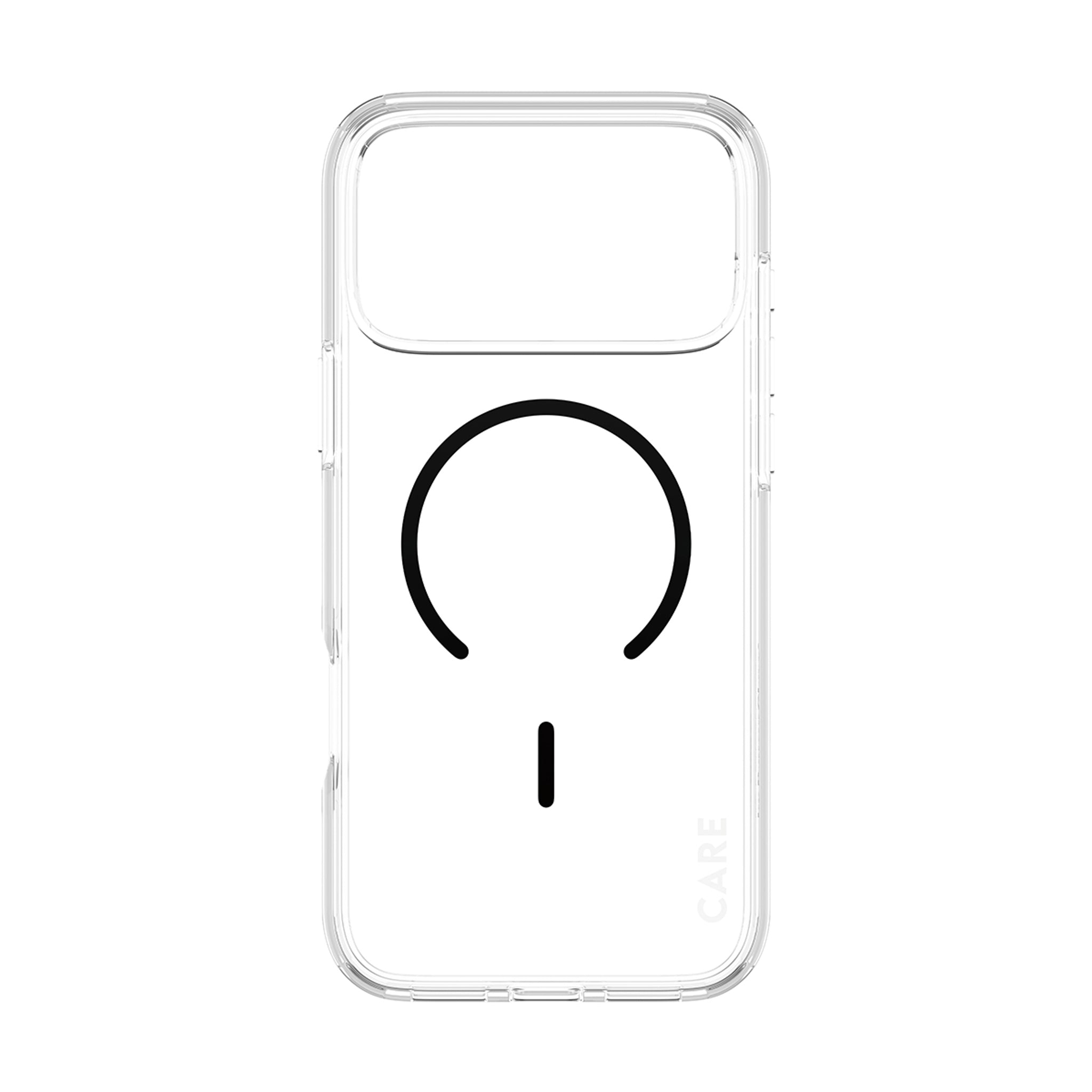 CARE™ by PanzerGlass® Urban Explorer Case Transparent m. Schwarz MagSafe iPhone 18 Pro Max | 17 Pro Max