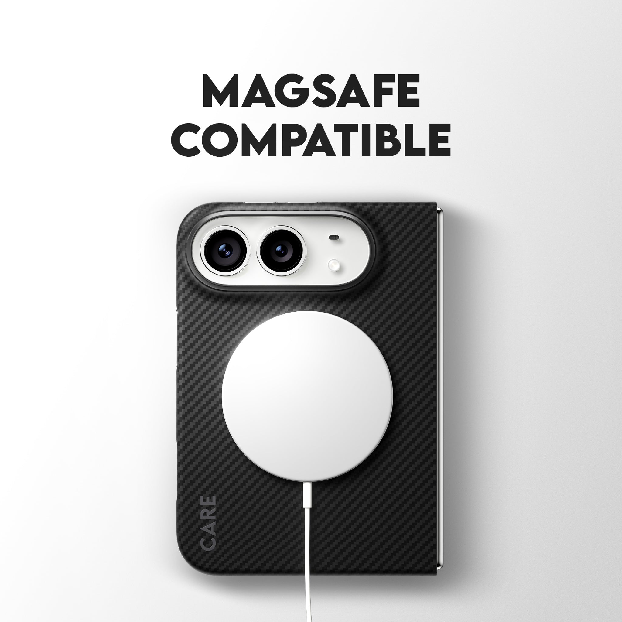 CARE™ by PanzerGlass® Discovery Case Schwarz & Grau m. MagSafe iPhone Duo