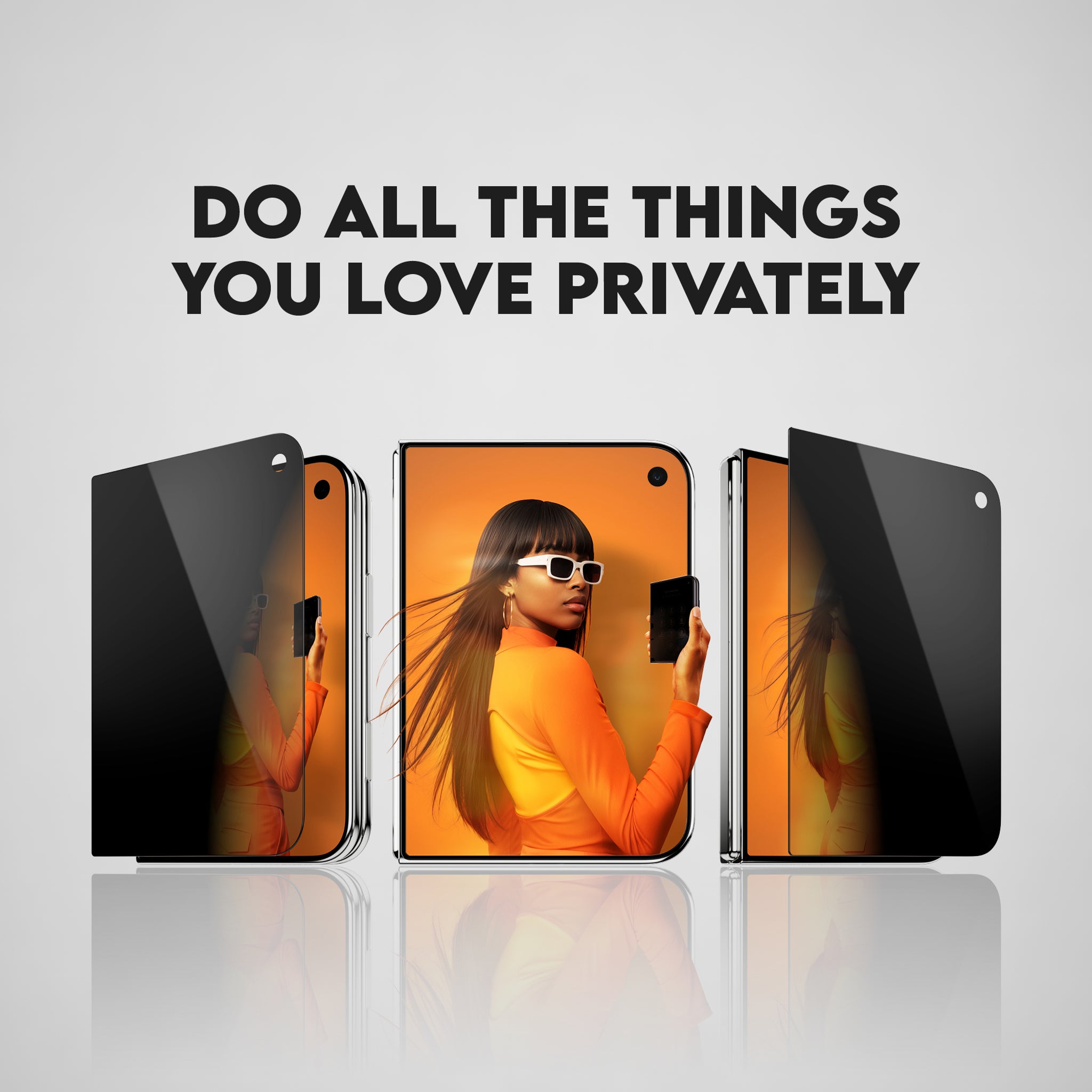 PanzerGlass® | CARE™ by PanzerGlass® 3-in-1 Flagship Privacy Set iPhone Duo
