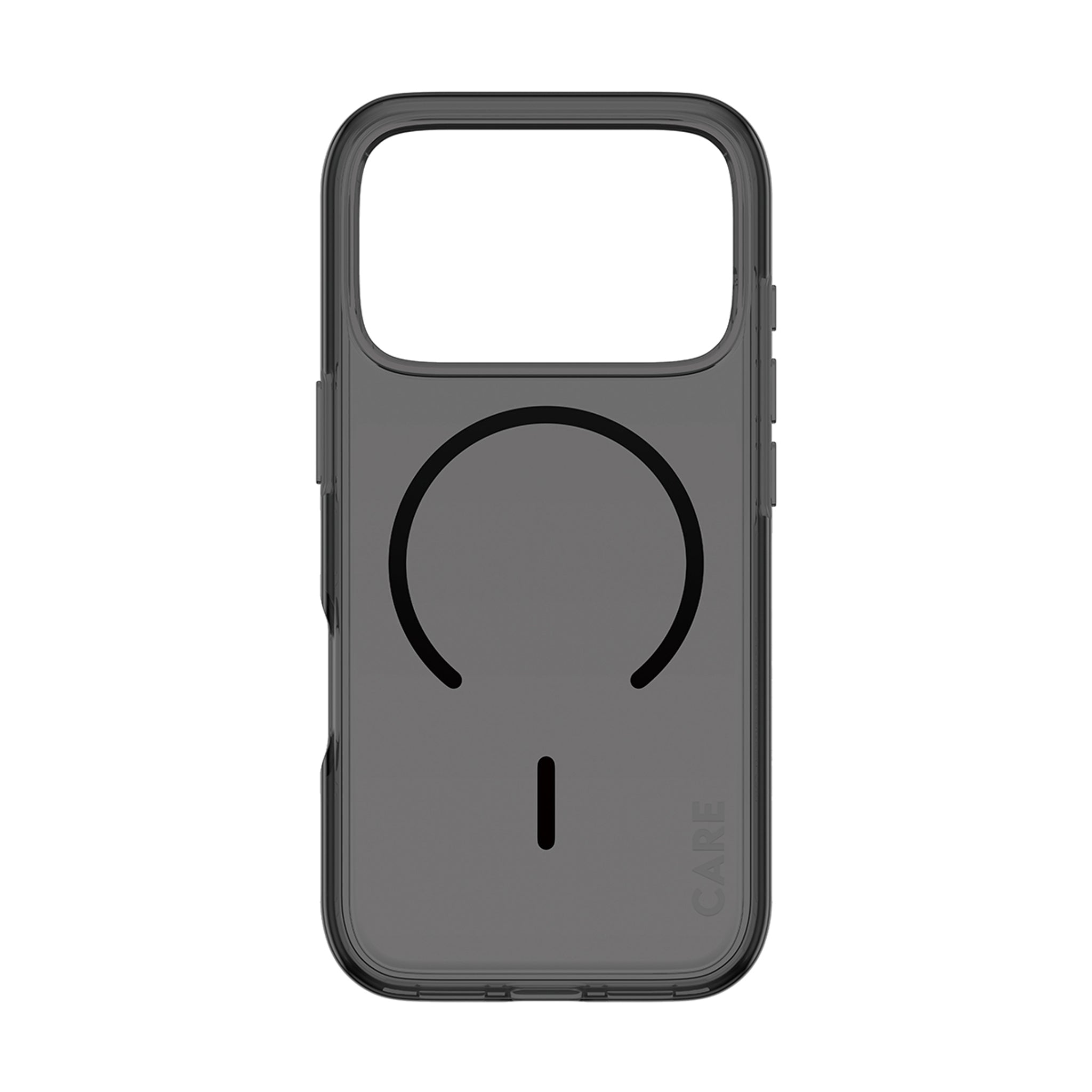 CARE™ by PanzerGlass® Smokey Case m. Schwarz MagSafe iPhone 18 Pro | 17 Pro