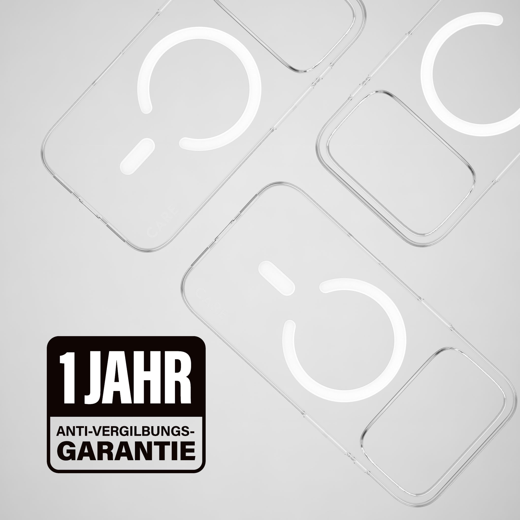 CARE™ by PanzerGlass® SL1M Case Transparent m. MagSafe iPhone 18 Pro Max | 17 Pro Max