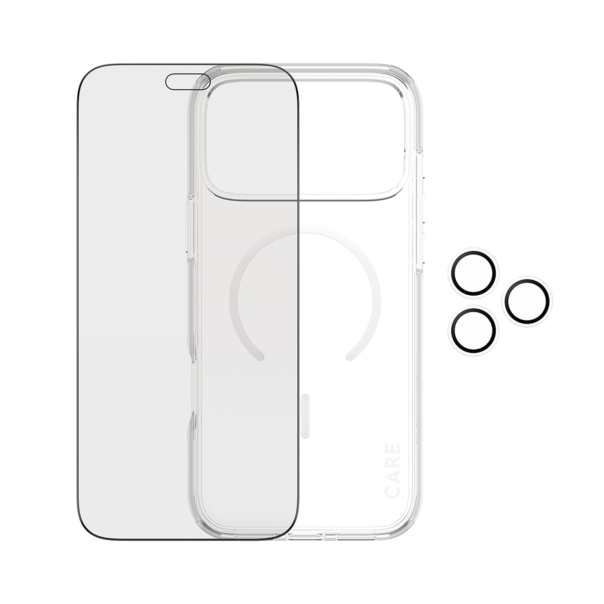 PanzerGlass® | CARE™ by PanzerGlass® Privacy Flagship 3-in-1 Set iPhone 18 Pro Max