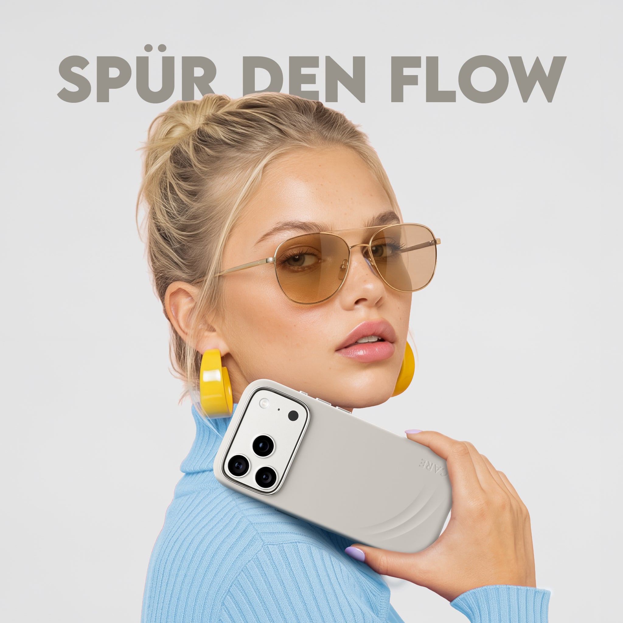 CARE™ by PanzerGlass® Flow Case Vanilla m. MagSafe iPhone 18 Pro | 17 Pro