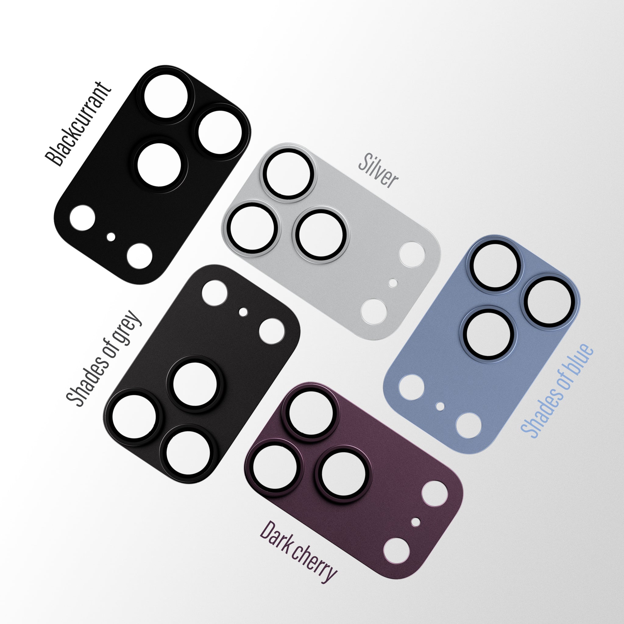 PanzerGlass® Fender Kameraschutz Shades of Blue iPhone 18 Pro Max