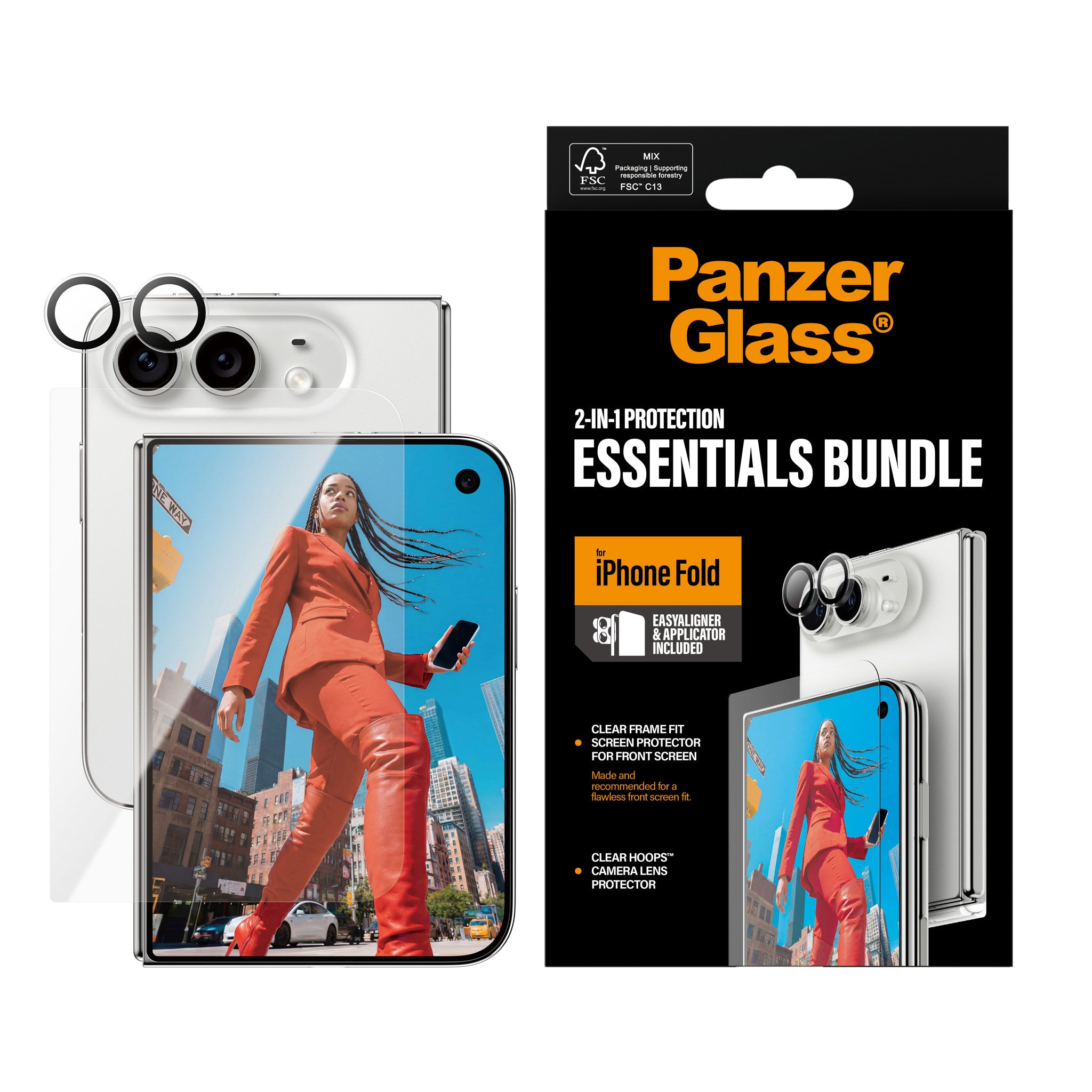 PanzerGlass® 2-in-1 Essential Set iPhone 2026 Fold