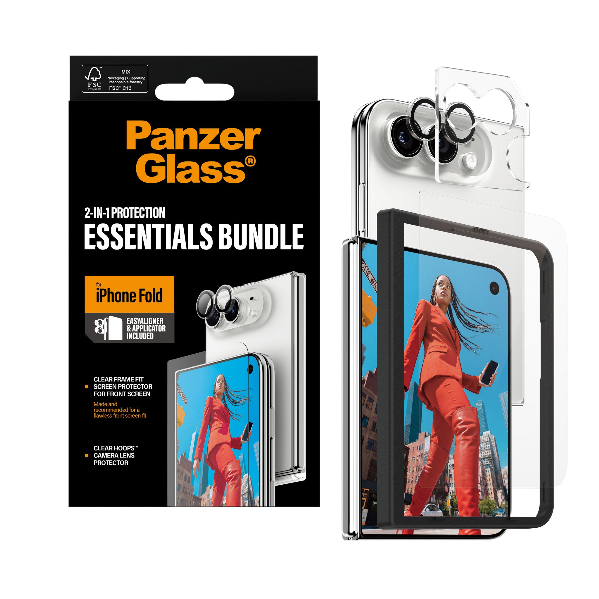 PanzerGlass® 2-in-1 Essential Set iPhone 2026 Fold