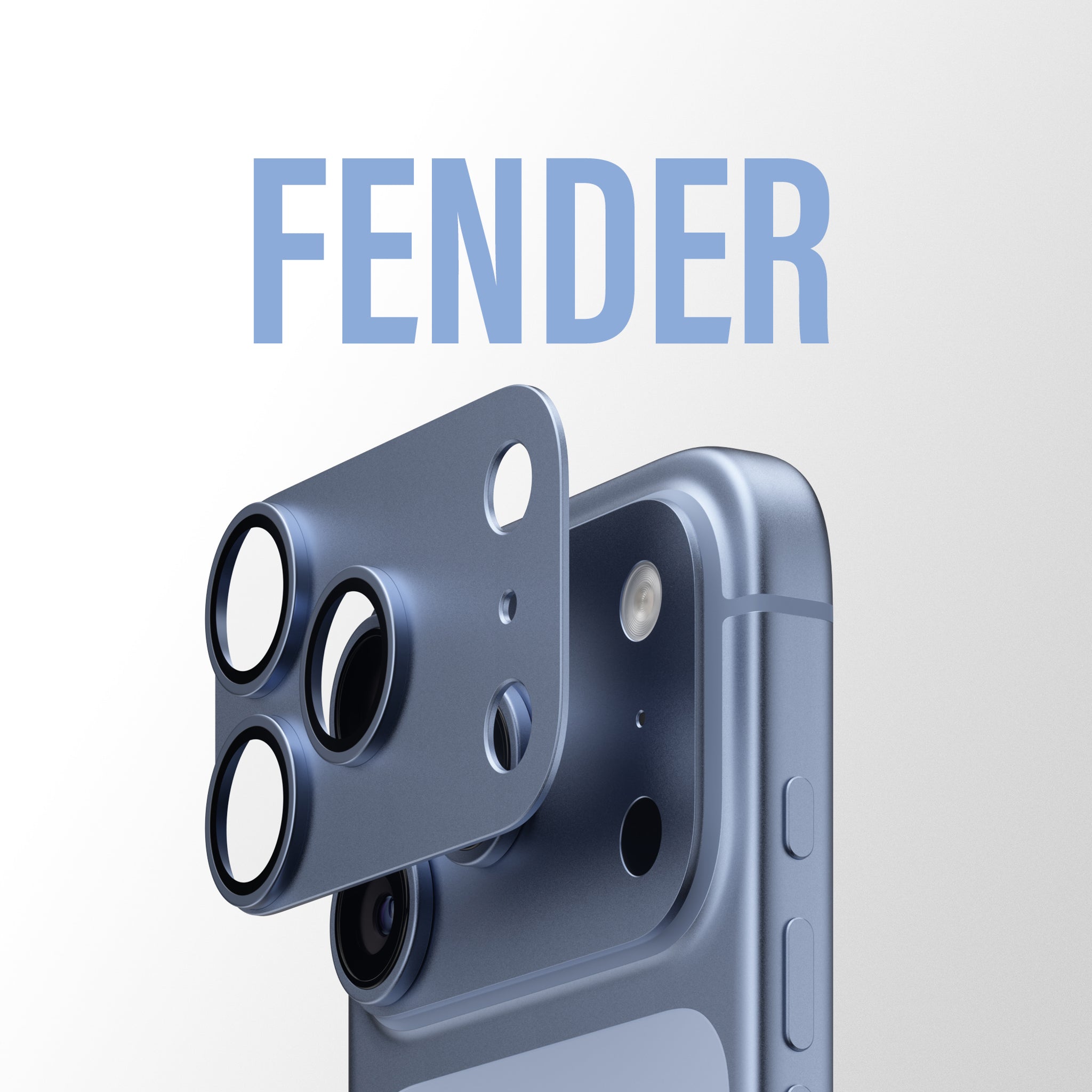 PanzerGlass® Fender Kameraschutz Shades of Blue iPhone 18 Pro