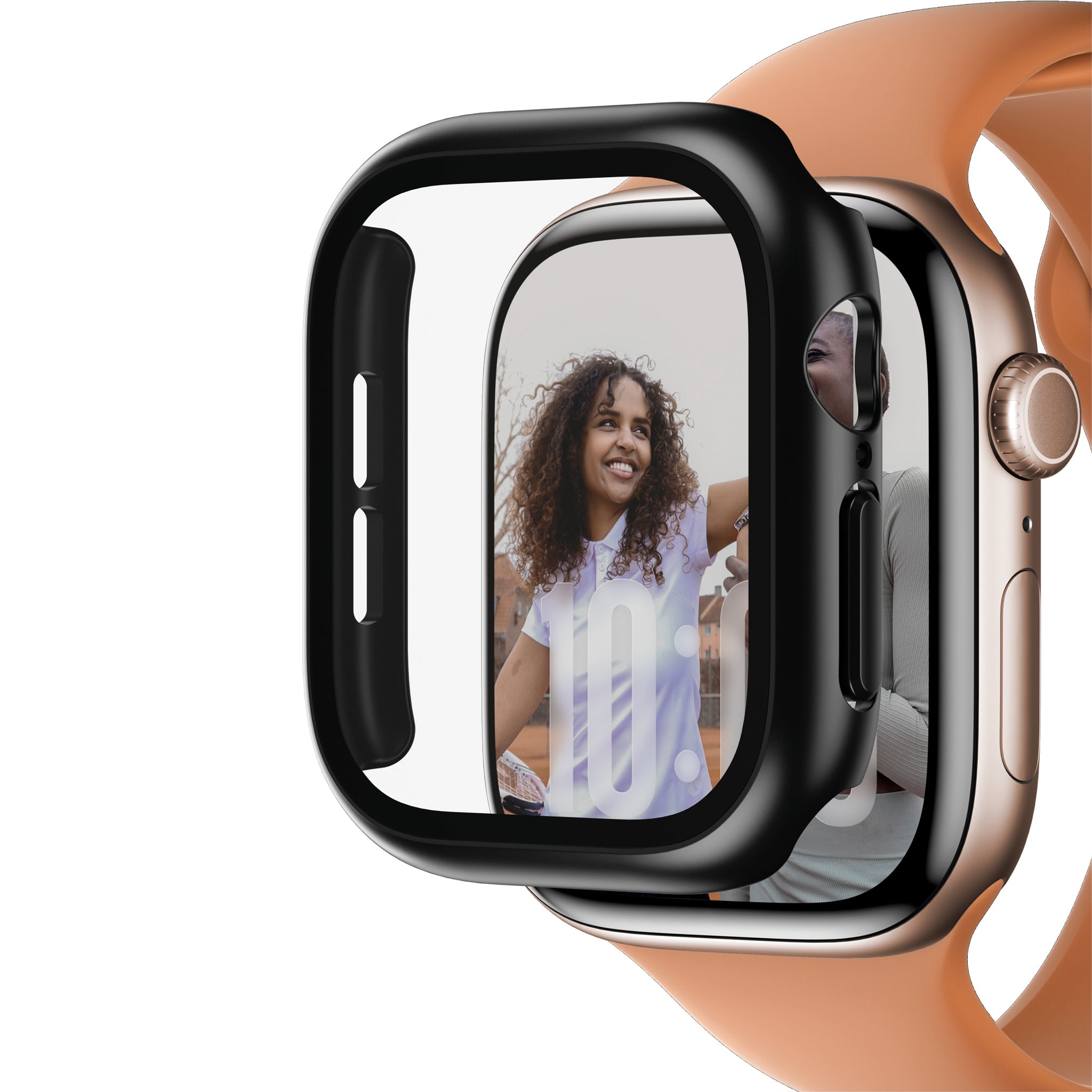 PanzerGlass® Full Body Case Schwartz Apple Watch Series 12 | 42mm