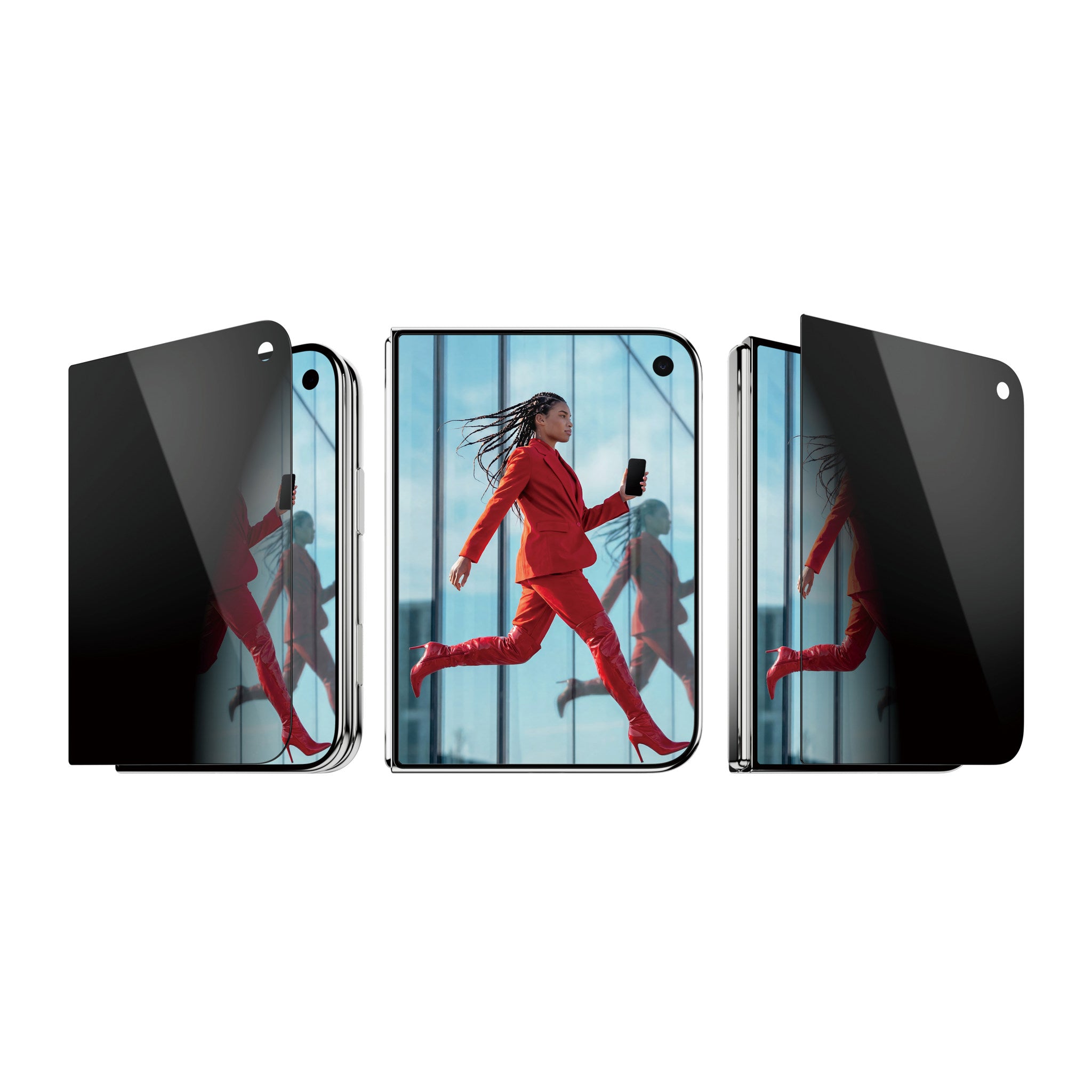 PanzerGlass® Privacy Außendisplay Displayschutz iPhone 2026 Fold | RahmenFit m. EasyAligner