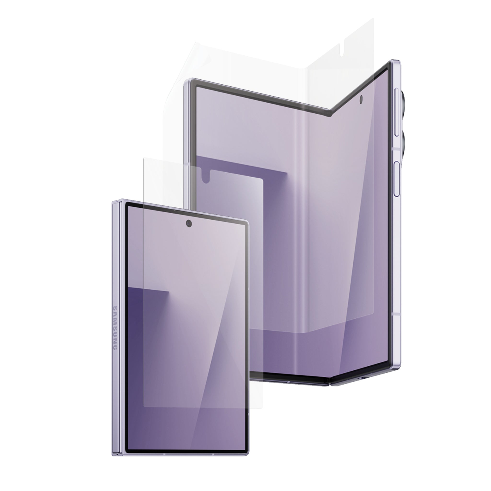 PanzerGlass® Sub Displayschutz & Main Film Displayschutz Samsung new Galaxy Z Fold7 | Classic Fit