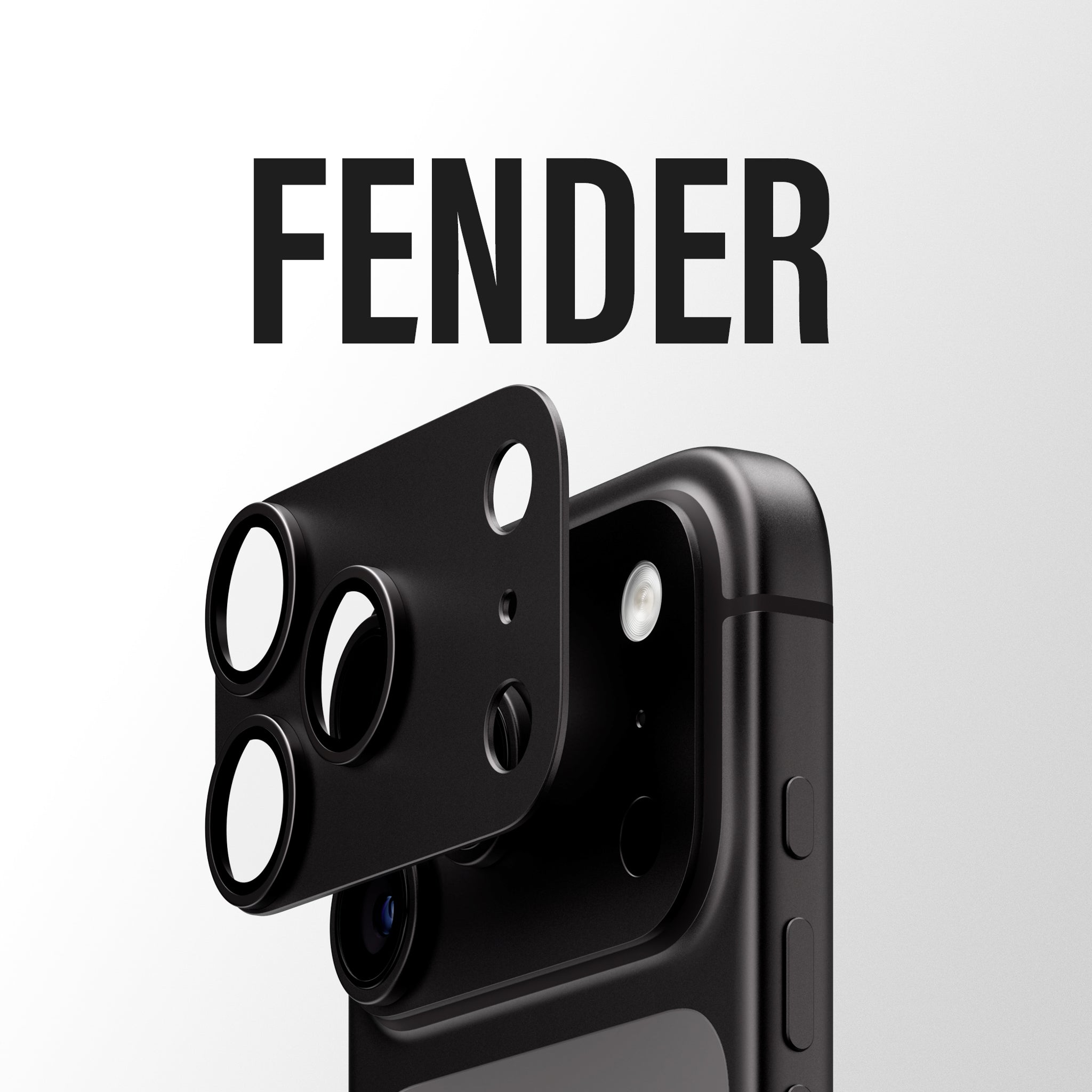 PanzerGlass® Fender Kameraschutz Shades of Grey iPhone 18 Pro