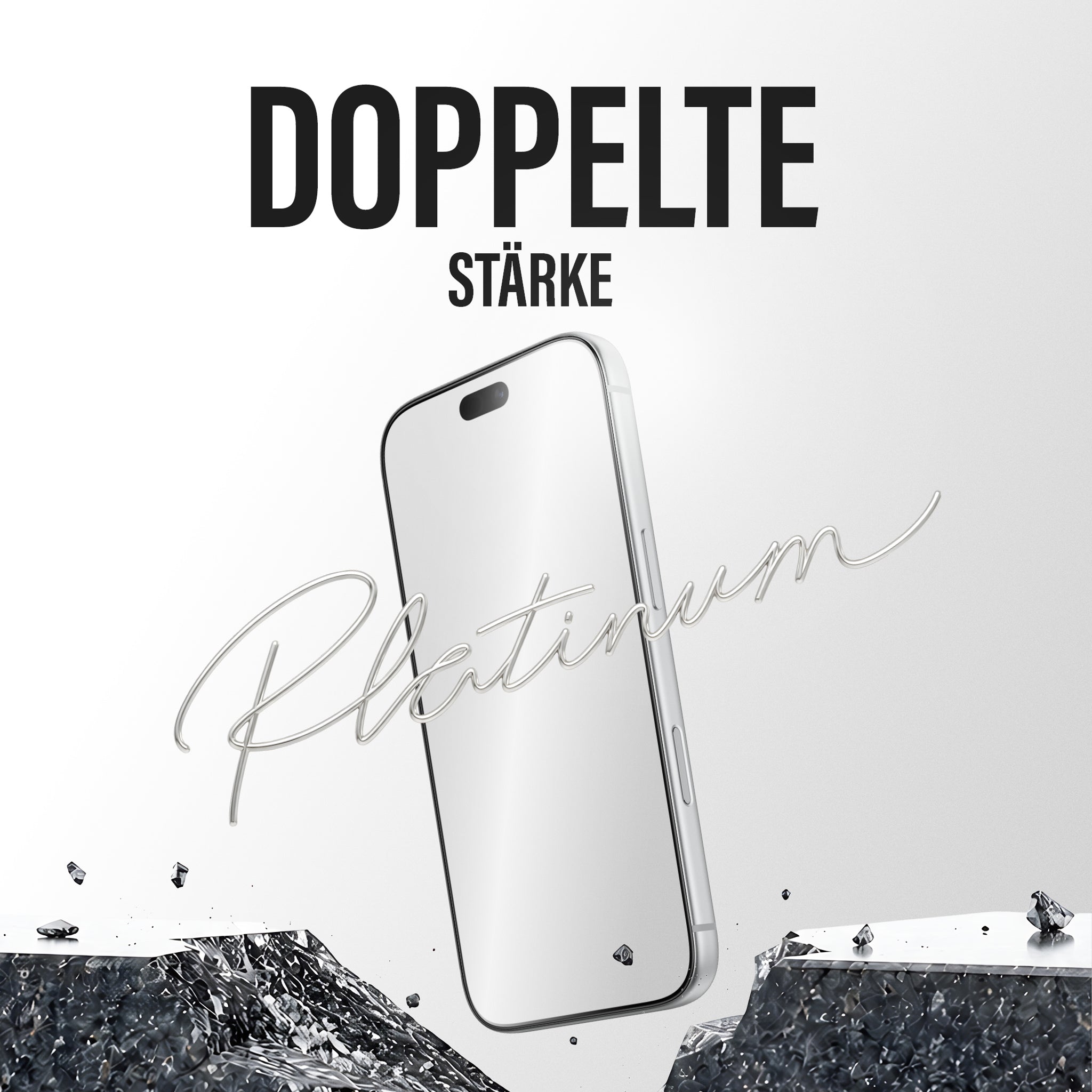 PanzerGlass® Platinum Displayschutz iPhone 18 Pro Max | 17 Pro Max m. FASTFIT IN-A-BOX